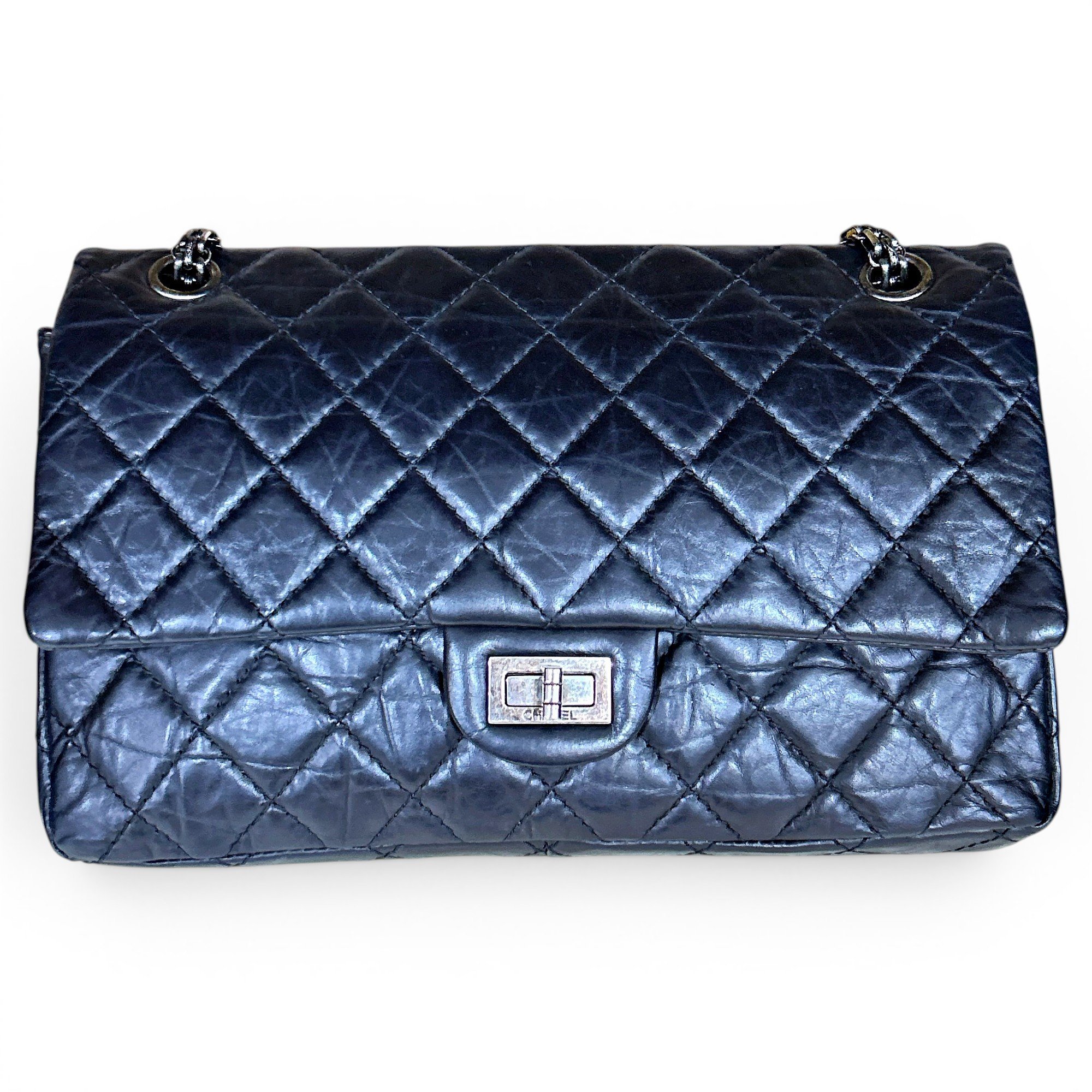 2.55 leather handbag