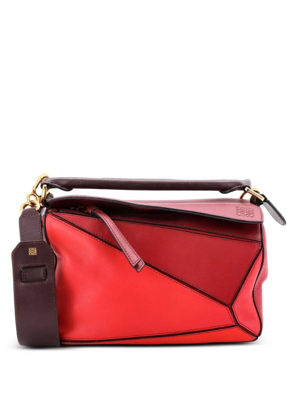 Puzzle Bag Leather Small satchel
