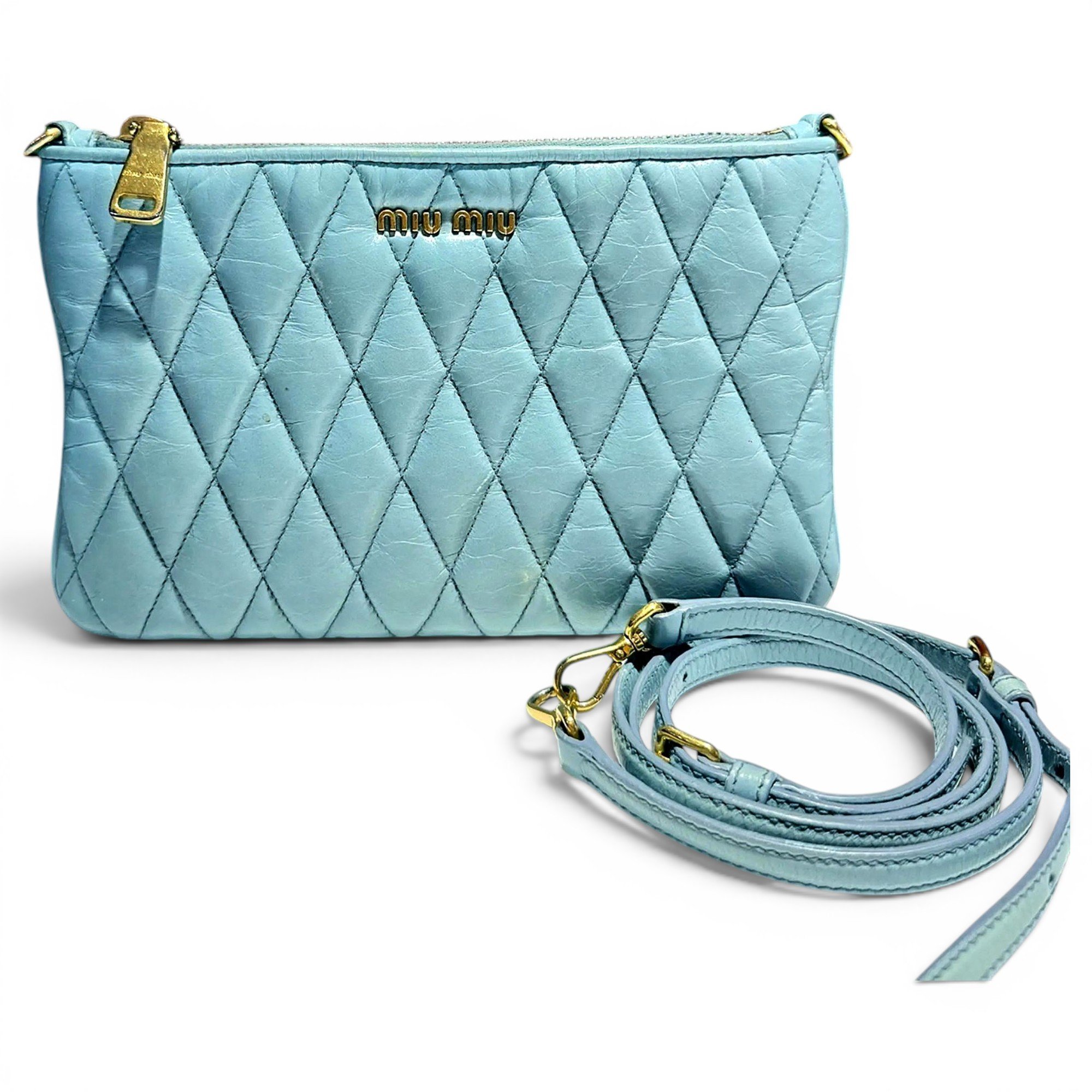Leather crossbody bag