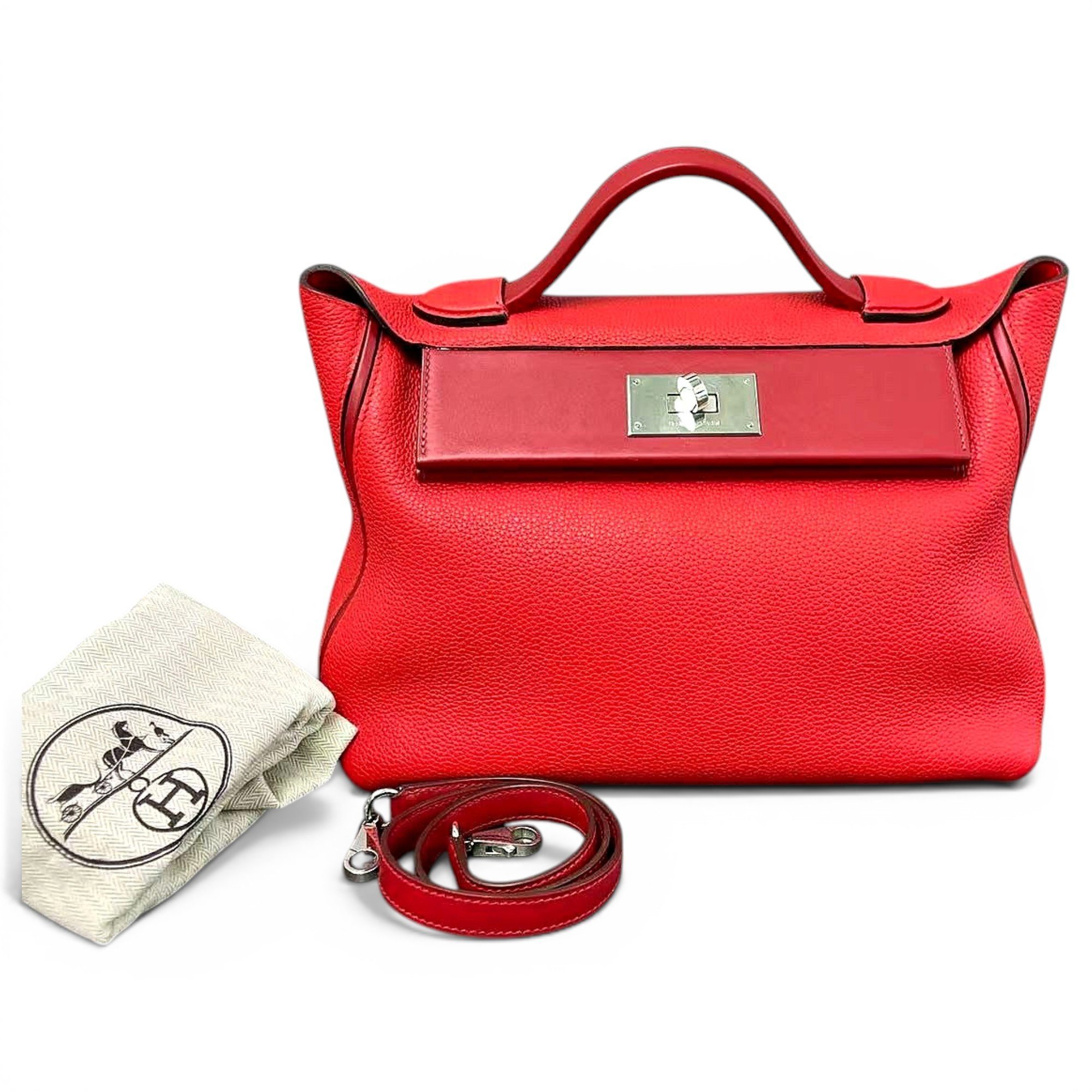 Leather handbag