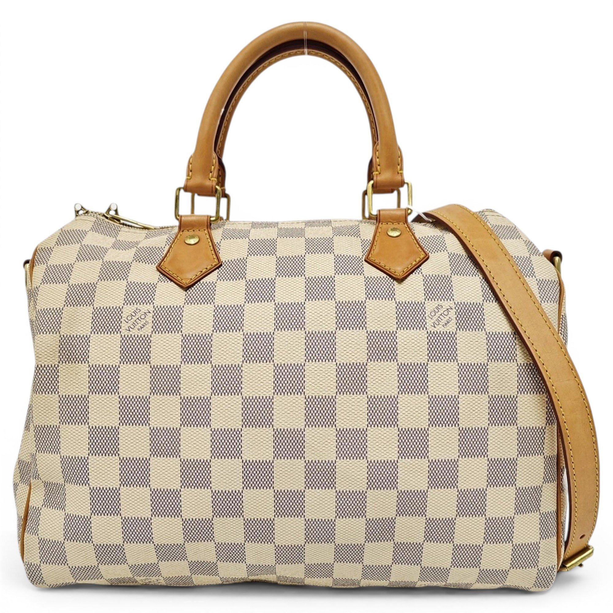 Nano Speedy / Mini HL leather handbag