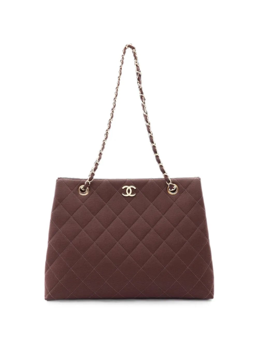 Chanel Matelassé Double Chain Shoulder Bag