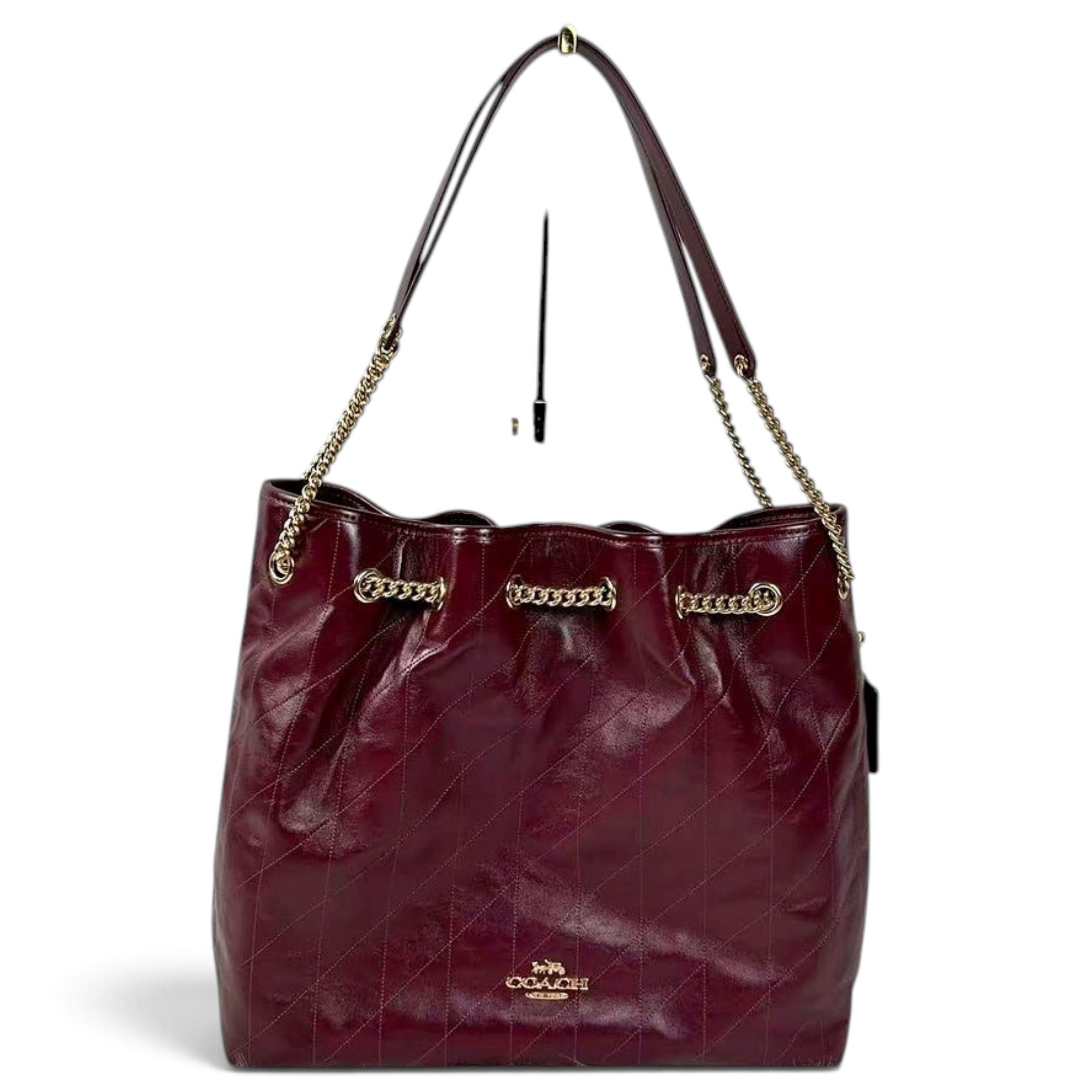 Leather handbag