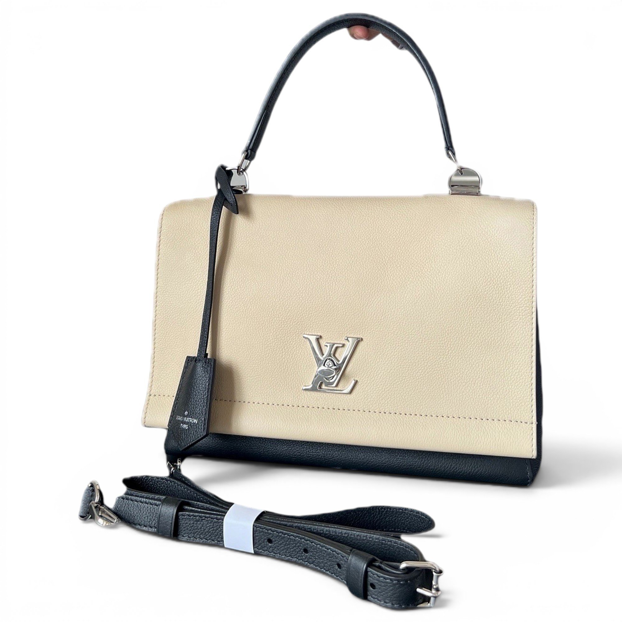 Lockme leather handbag