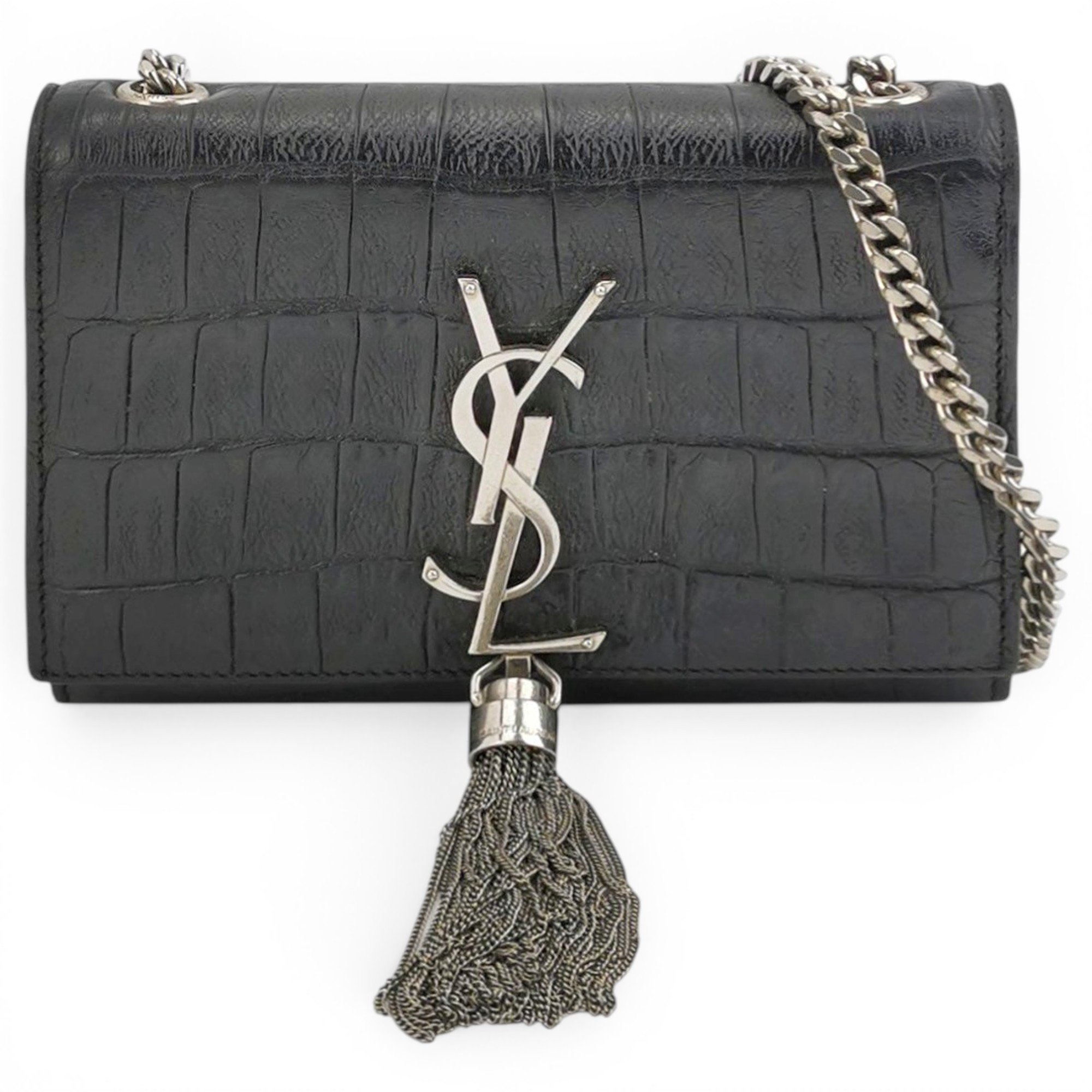 Pompom Kate leather handbag