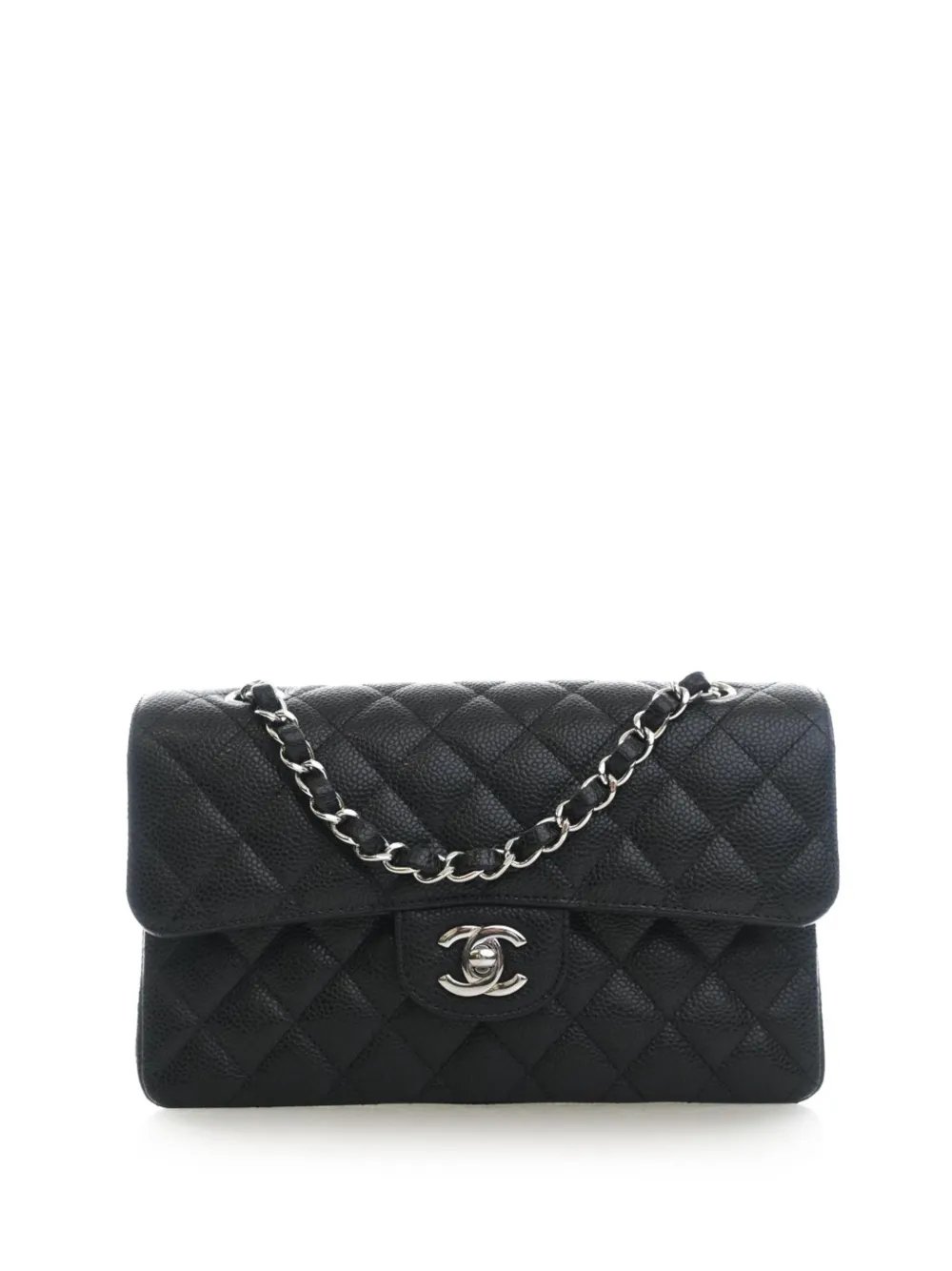 2021-2026 Small Classic Caviar Double Flap shoulder bag
