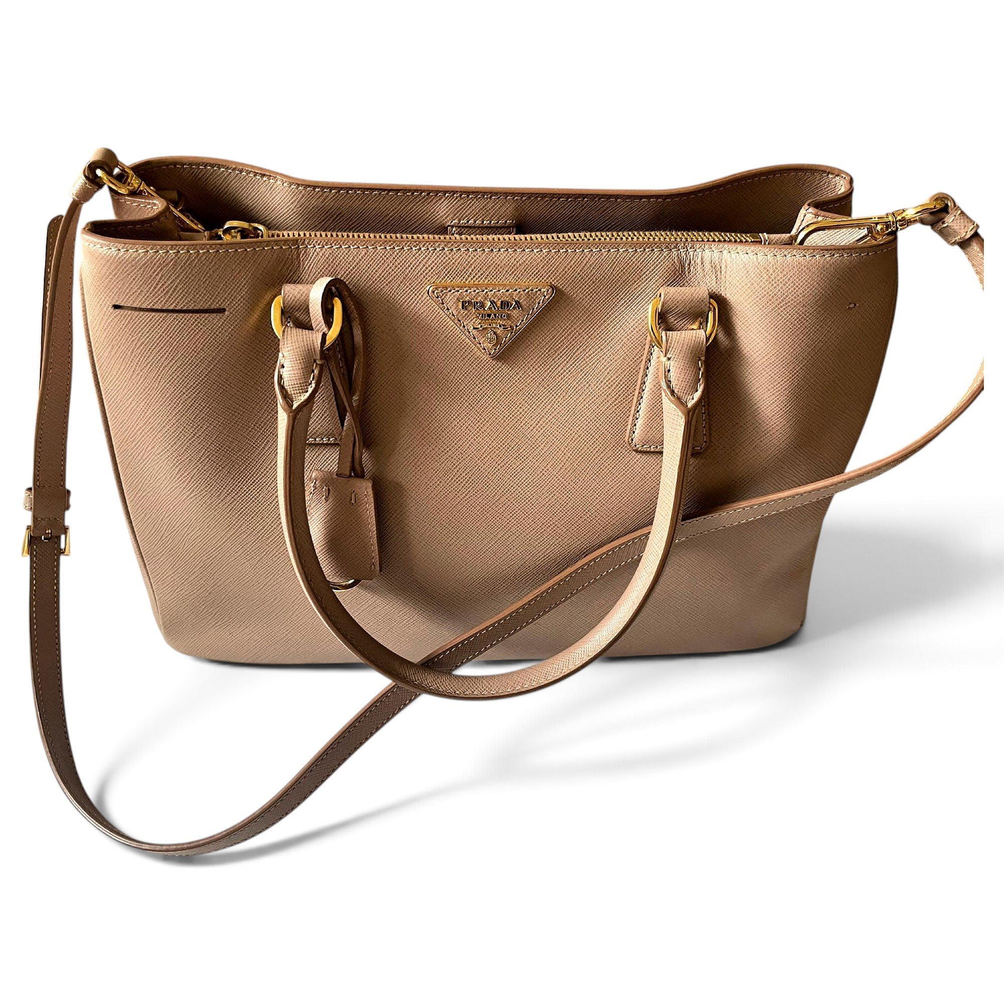 Galleria leather handbag
