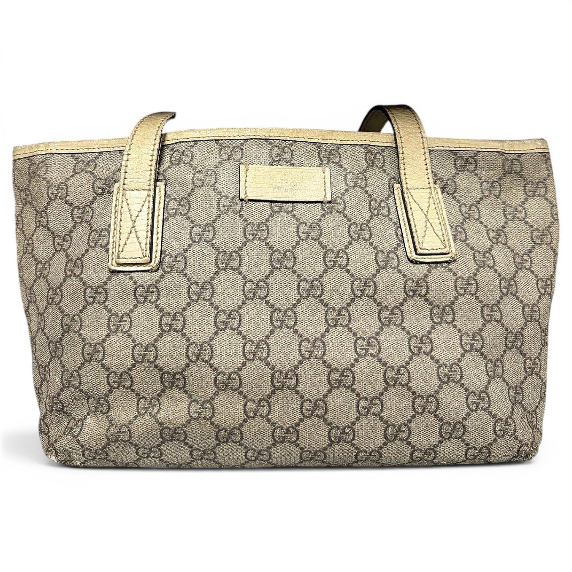 Leather tote