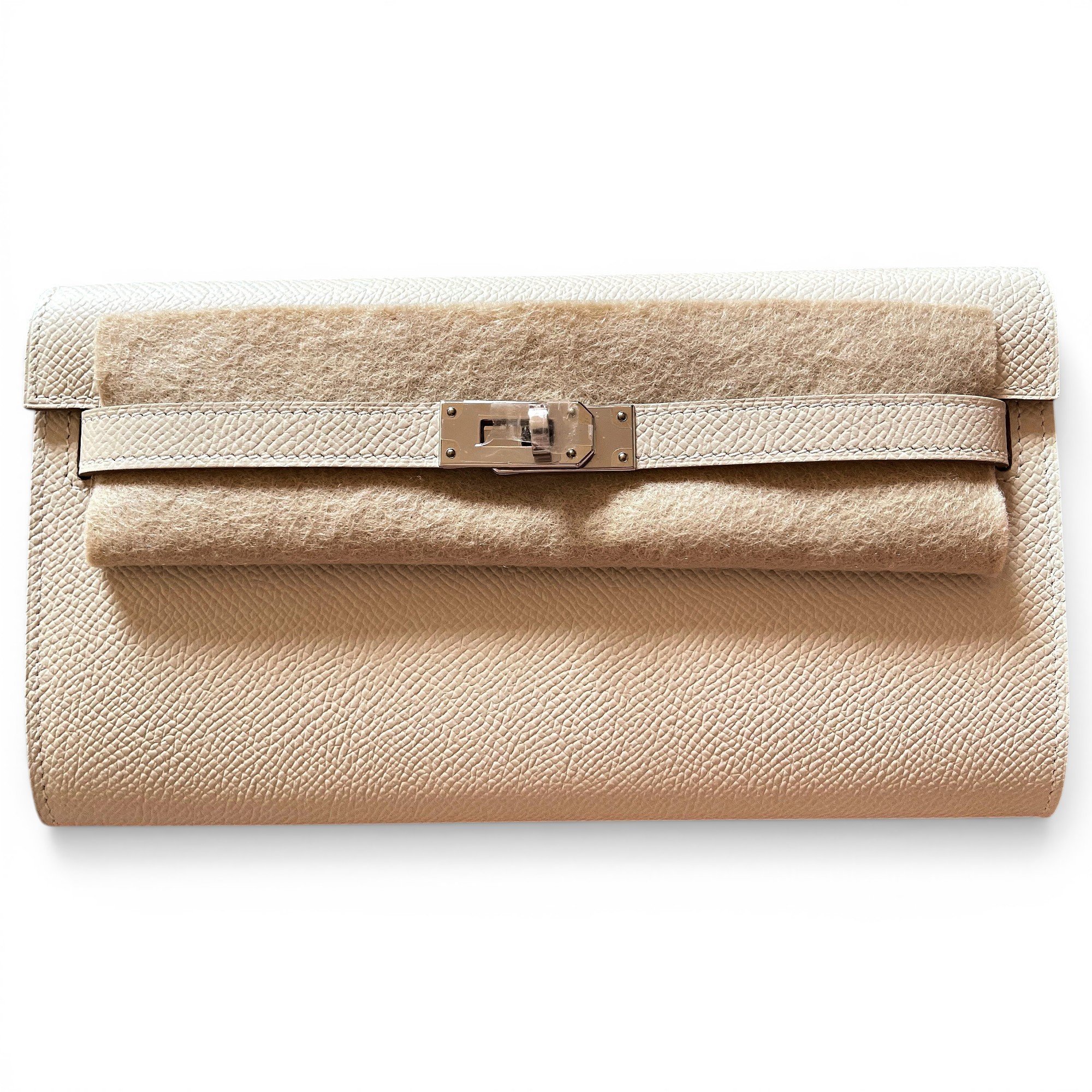 Kelly to go leather clutch bag