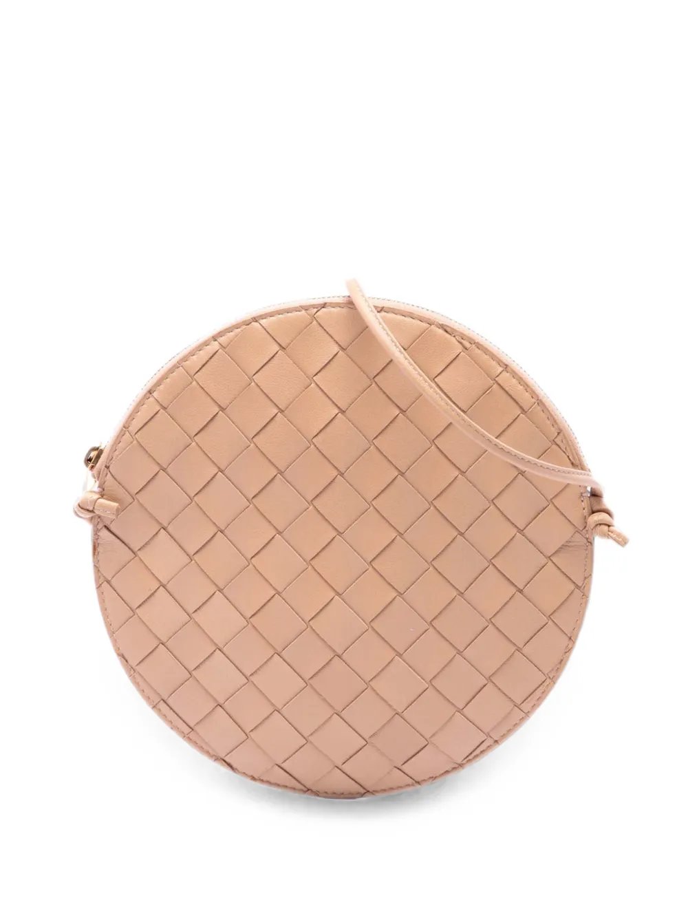2012-2026 Nappa Intrecciato Round crossbody bag