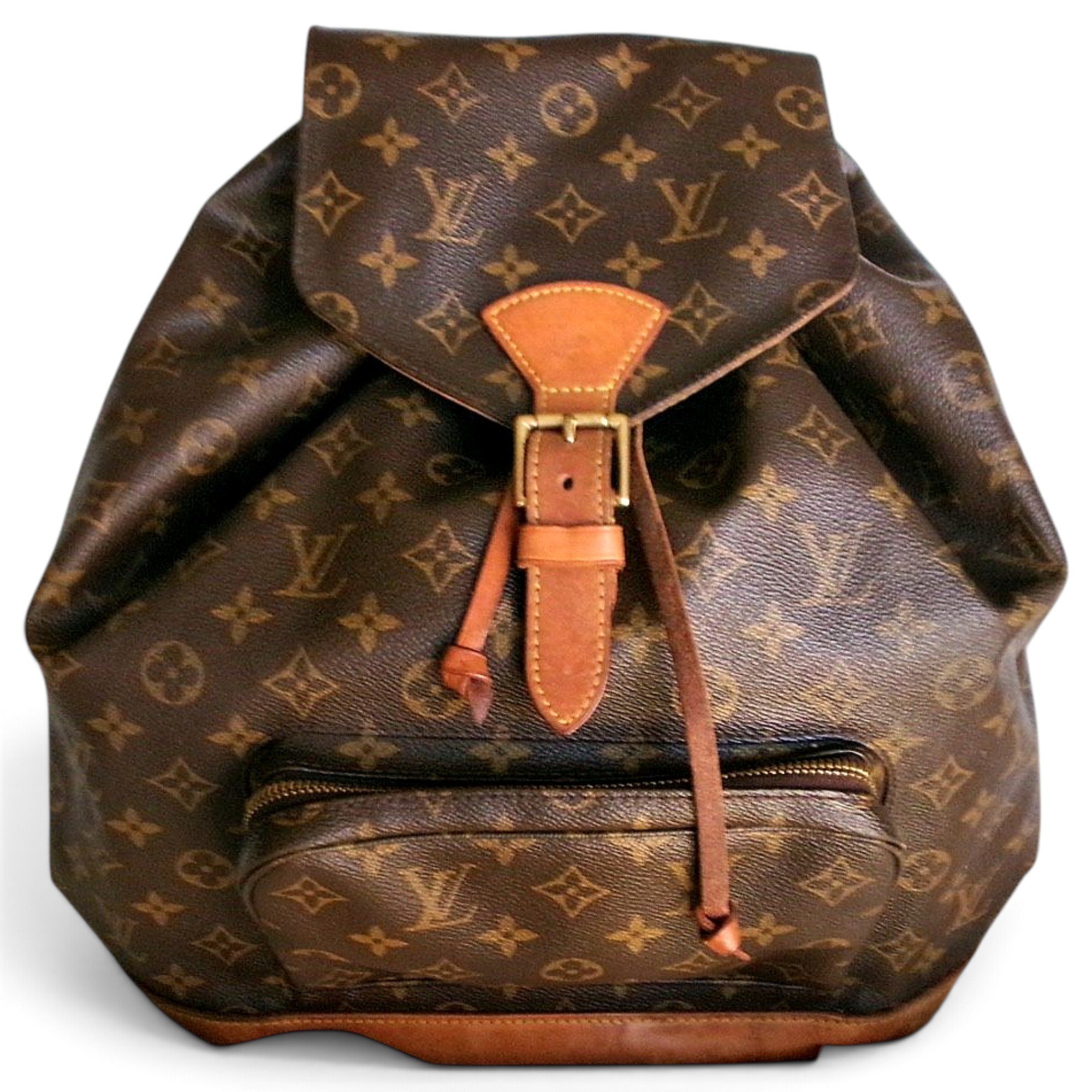 Louis Vuitton Montsouris Vintage leather backpack