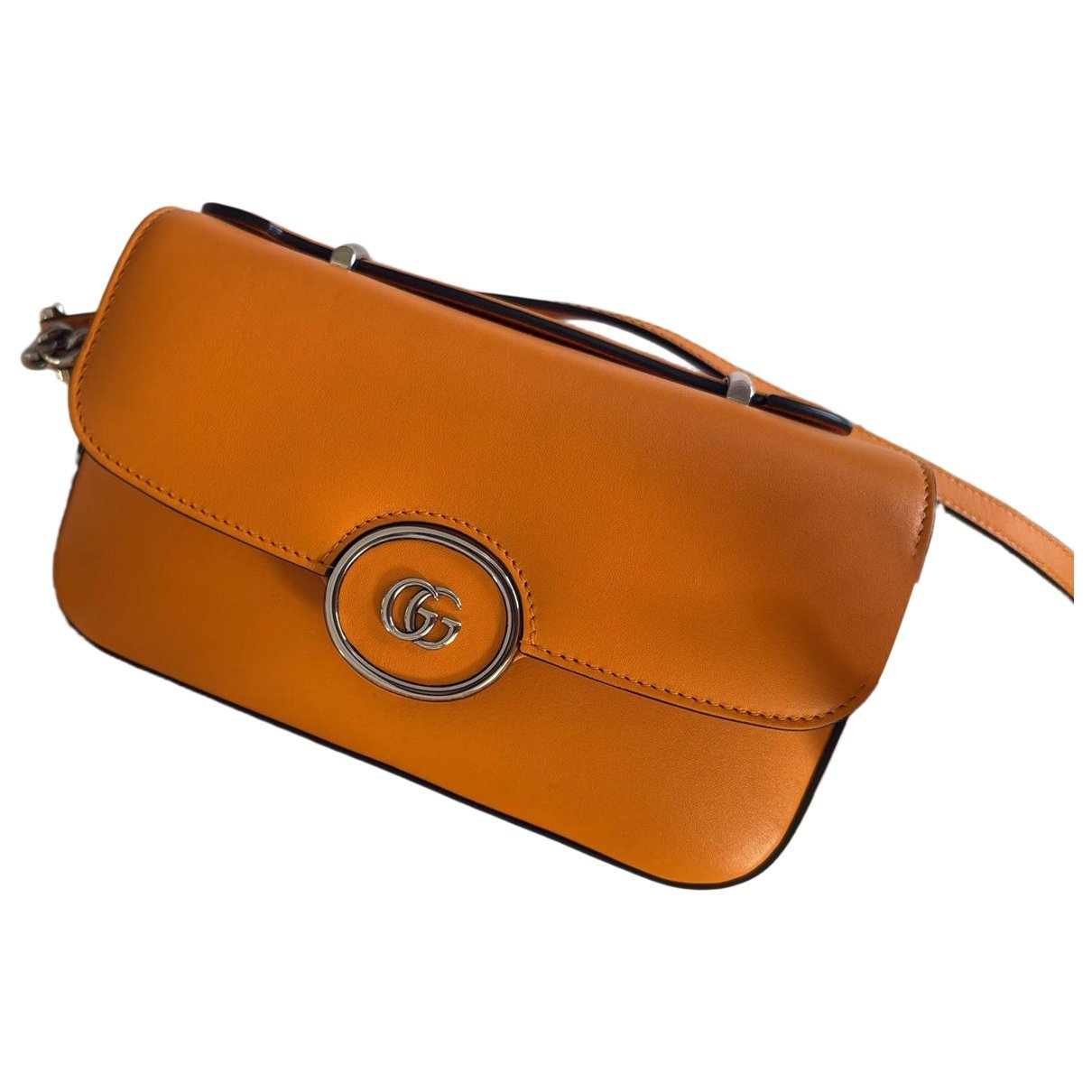 Leather crossbody bag