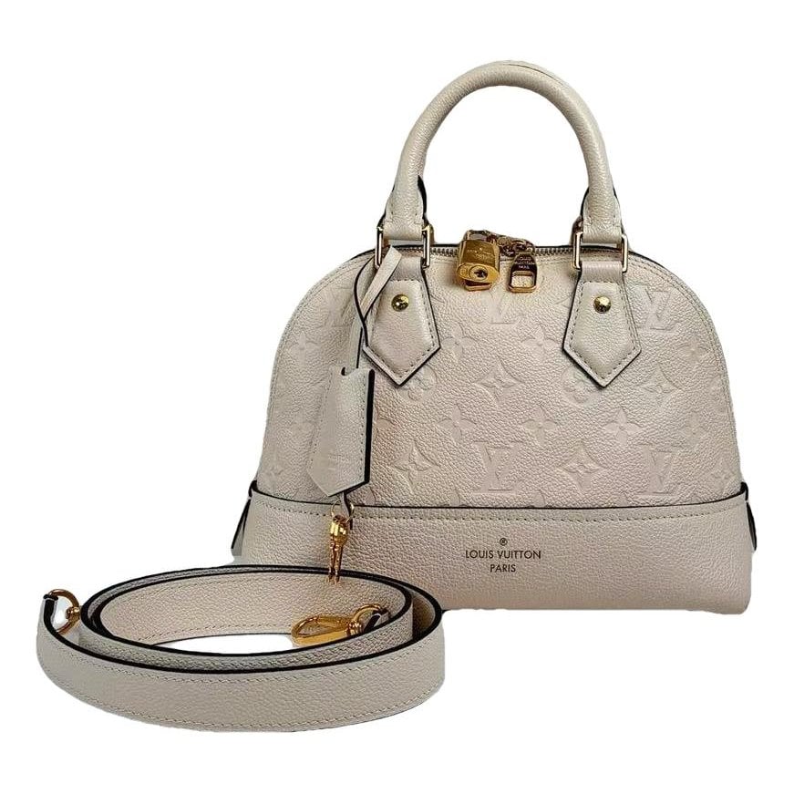 Louis Vuitton Alma BB leather handbag