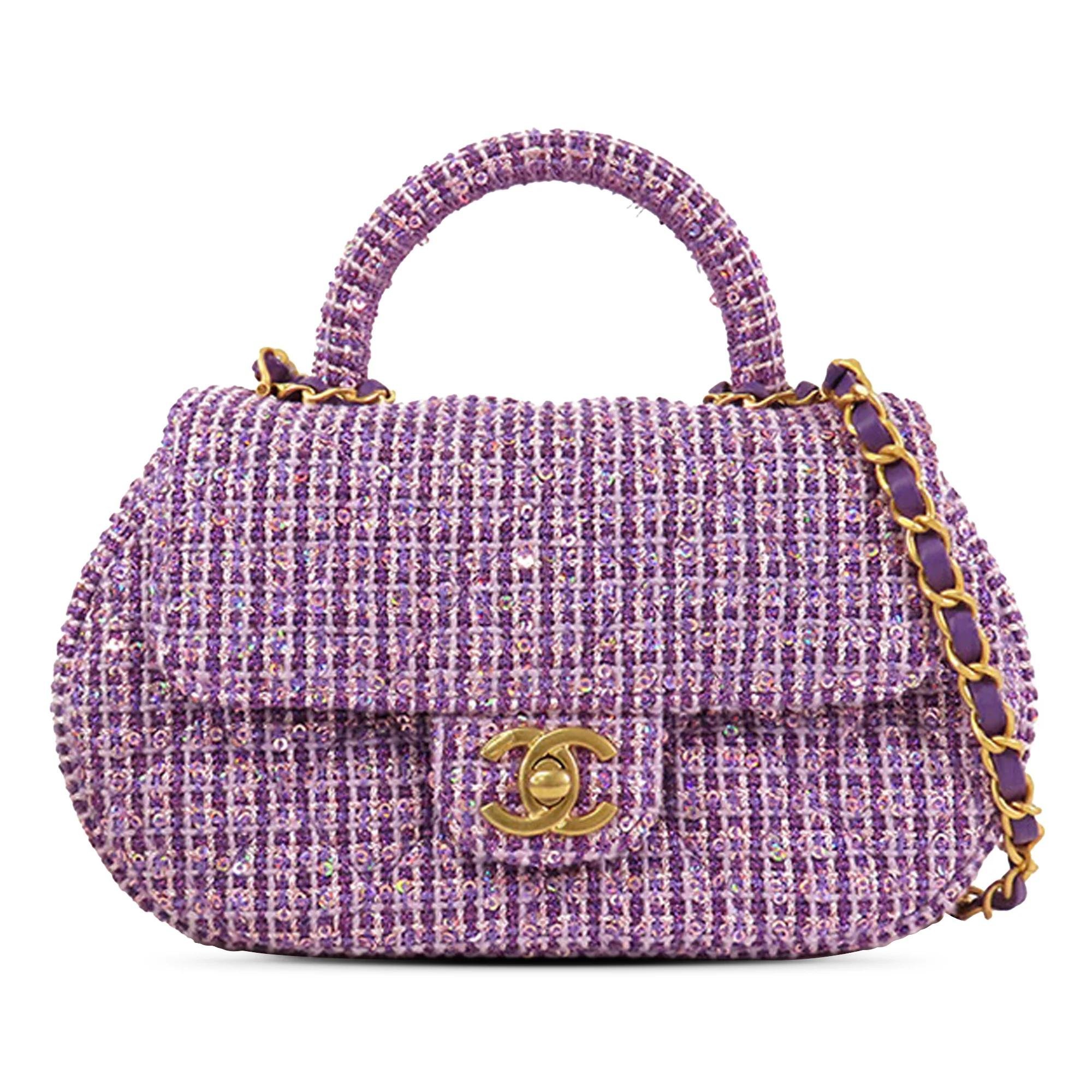 Tweed handbag