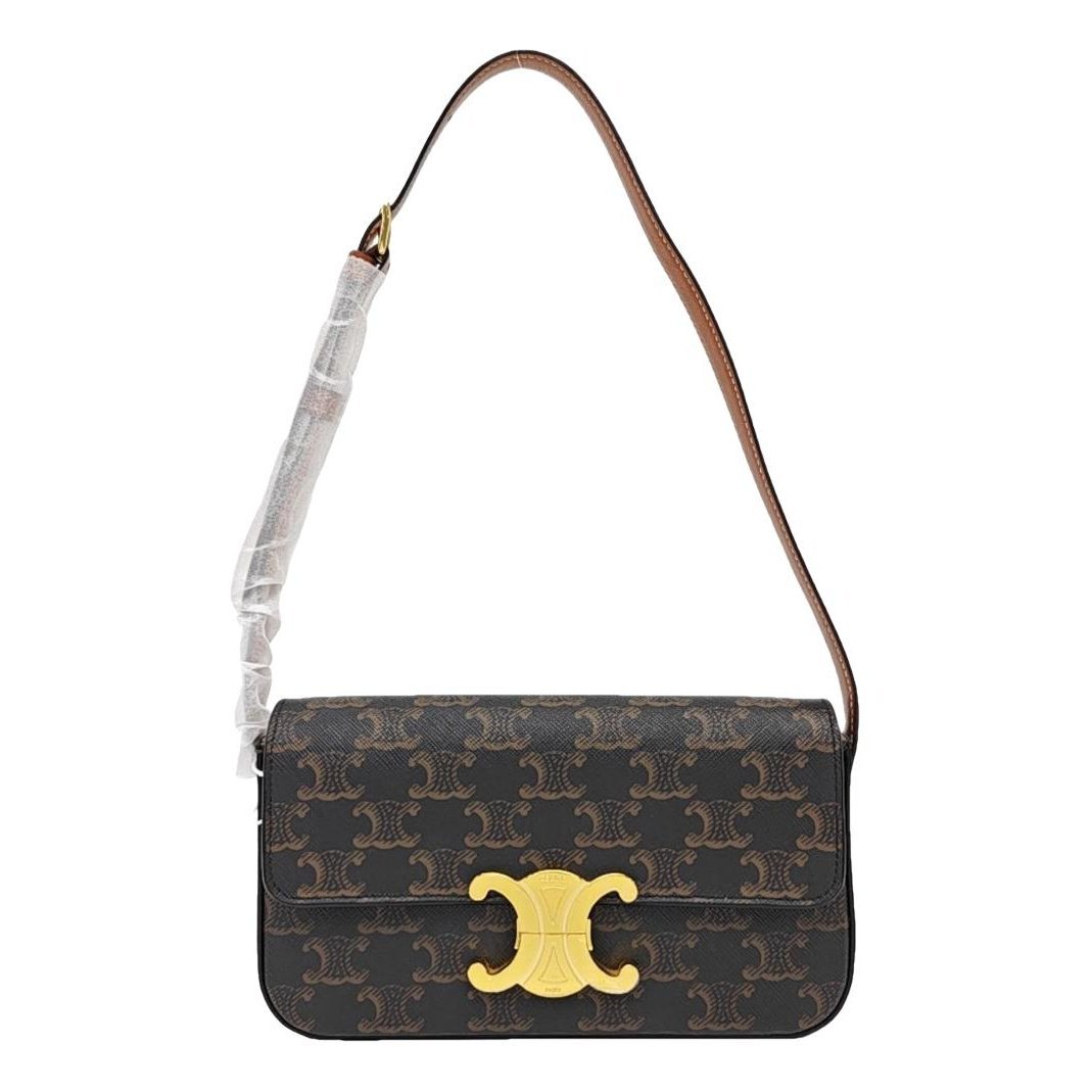 Triomphe cloth handbag