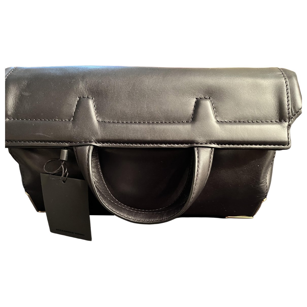 Prisma leather handbag
