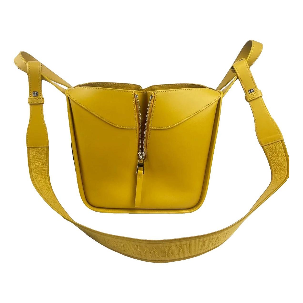 Hammock leather handbag