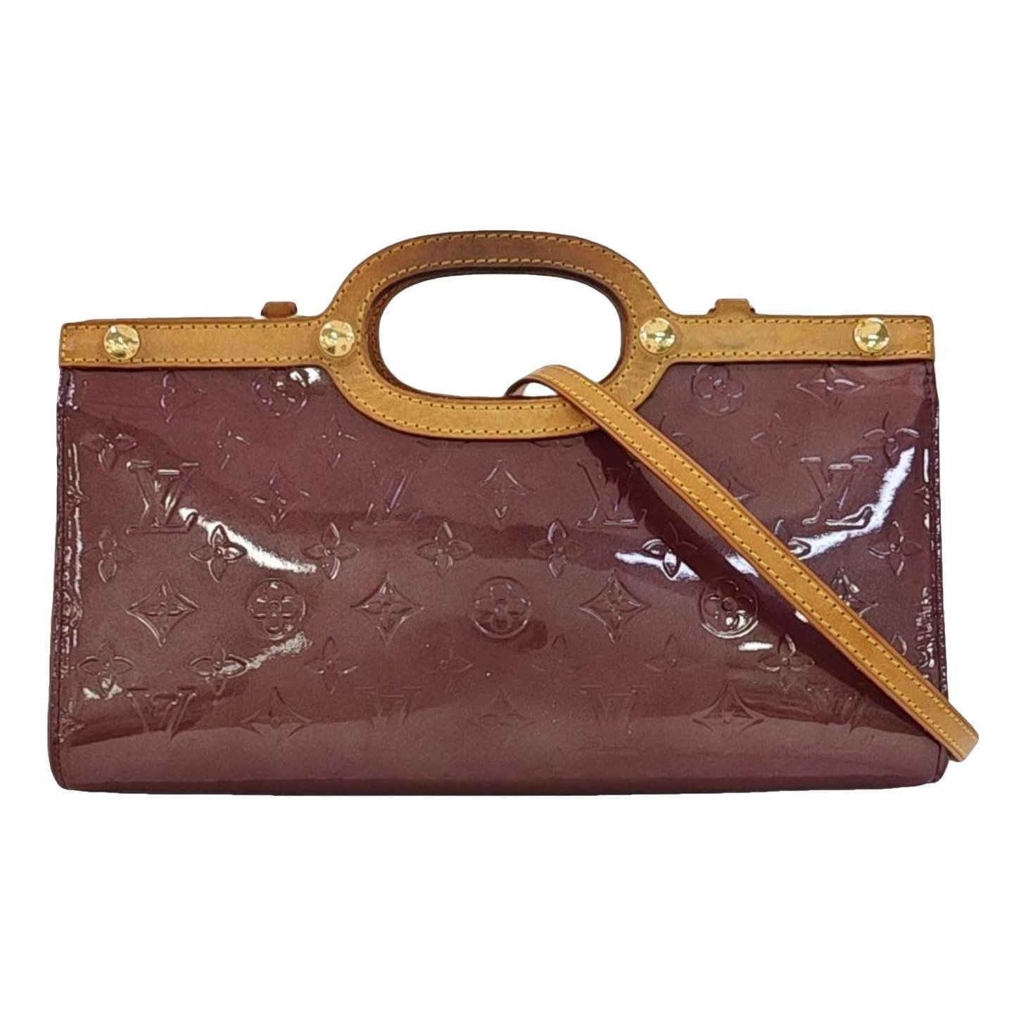 Roxbury patent leather handbag