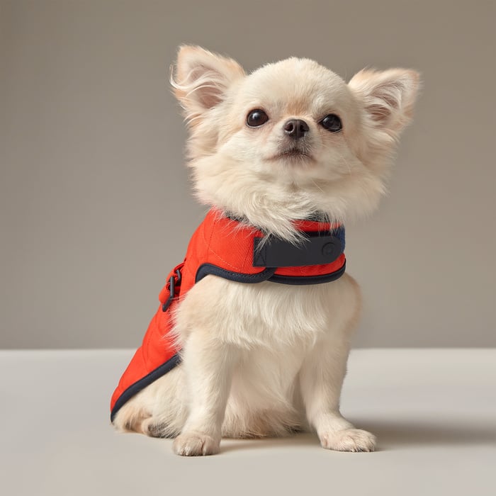 Feu Dog Coat, Xs and S