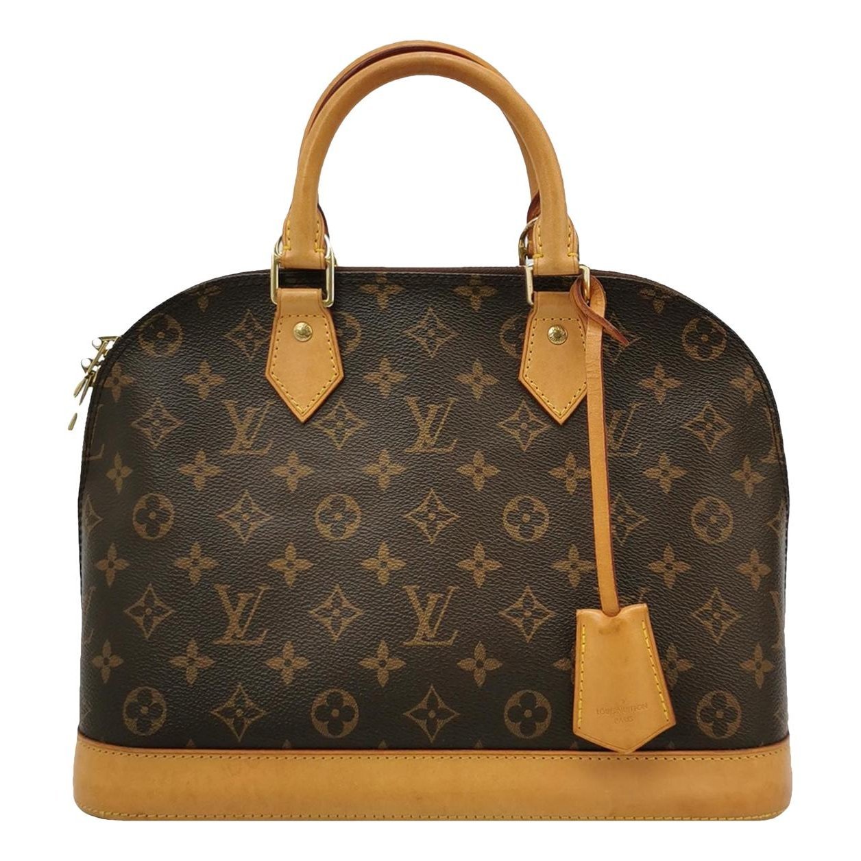 Alma leather handbag
