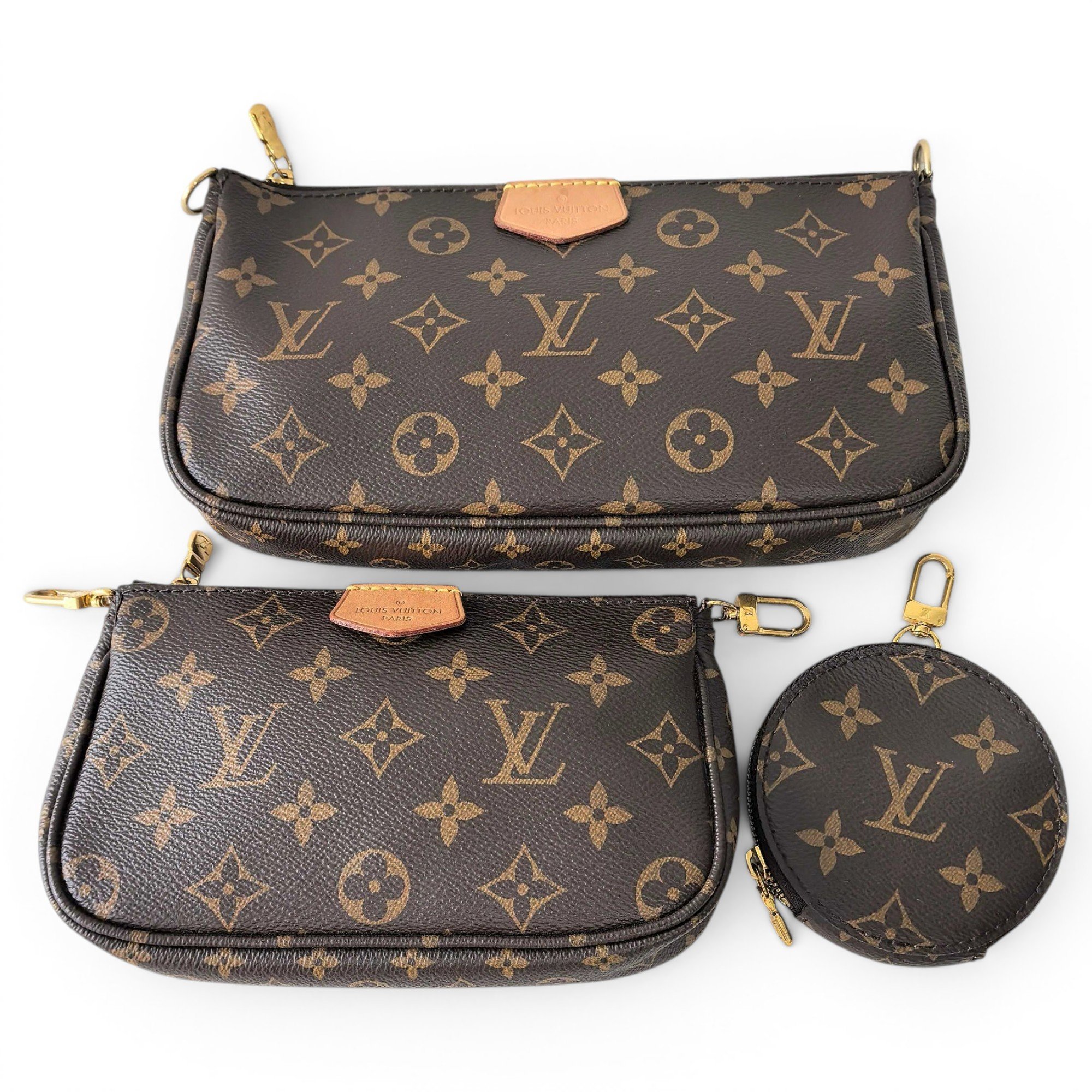 Multi Pochette Accessoires leather crossbody bag