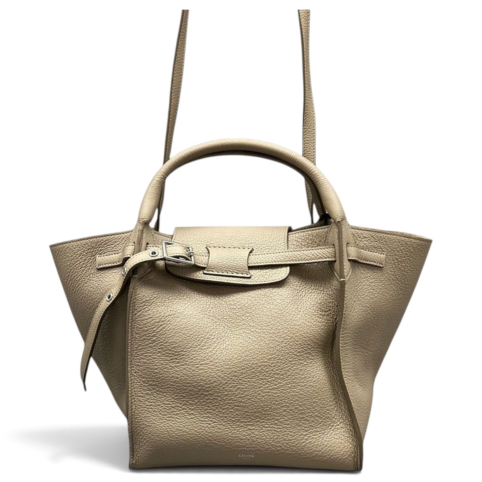 Big Bag leather handbag