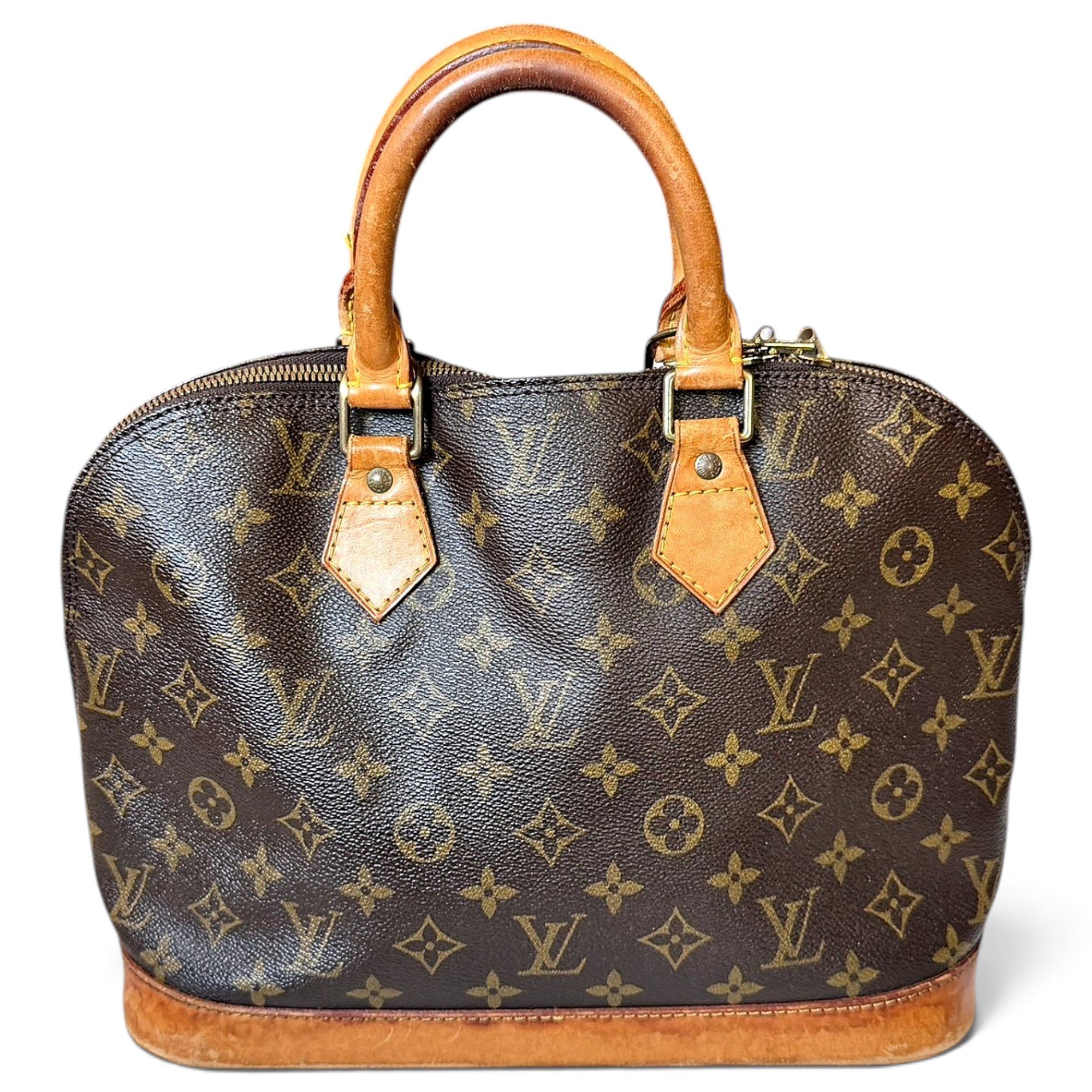Alma leather handbag