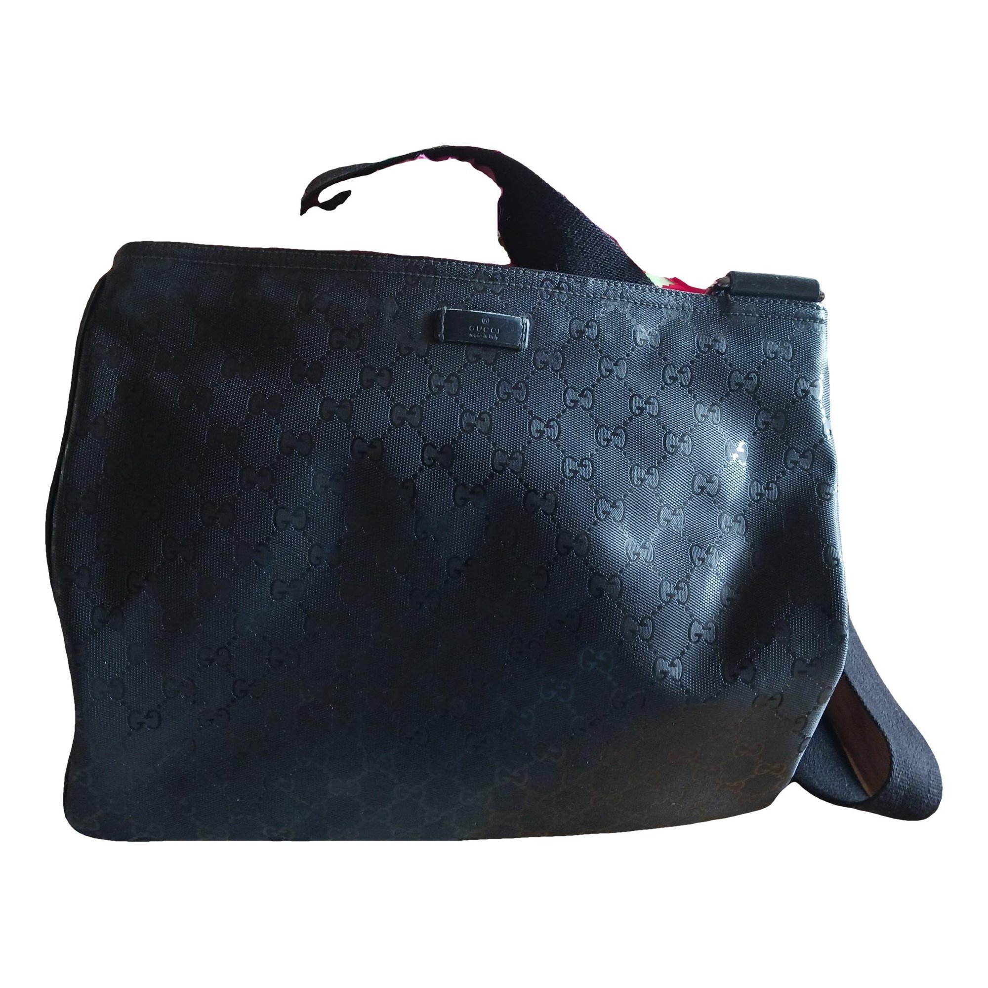 Vinyl clutch bag