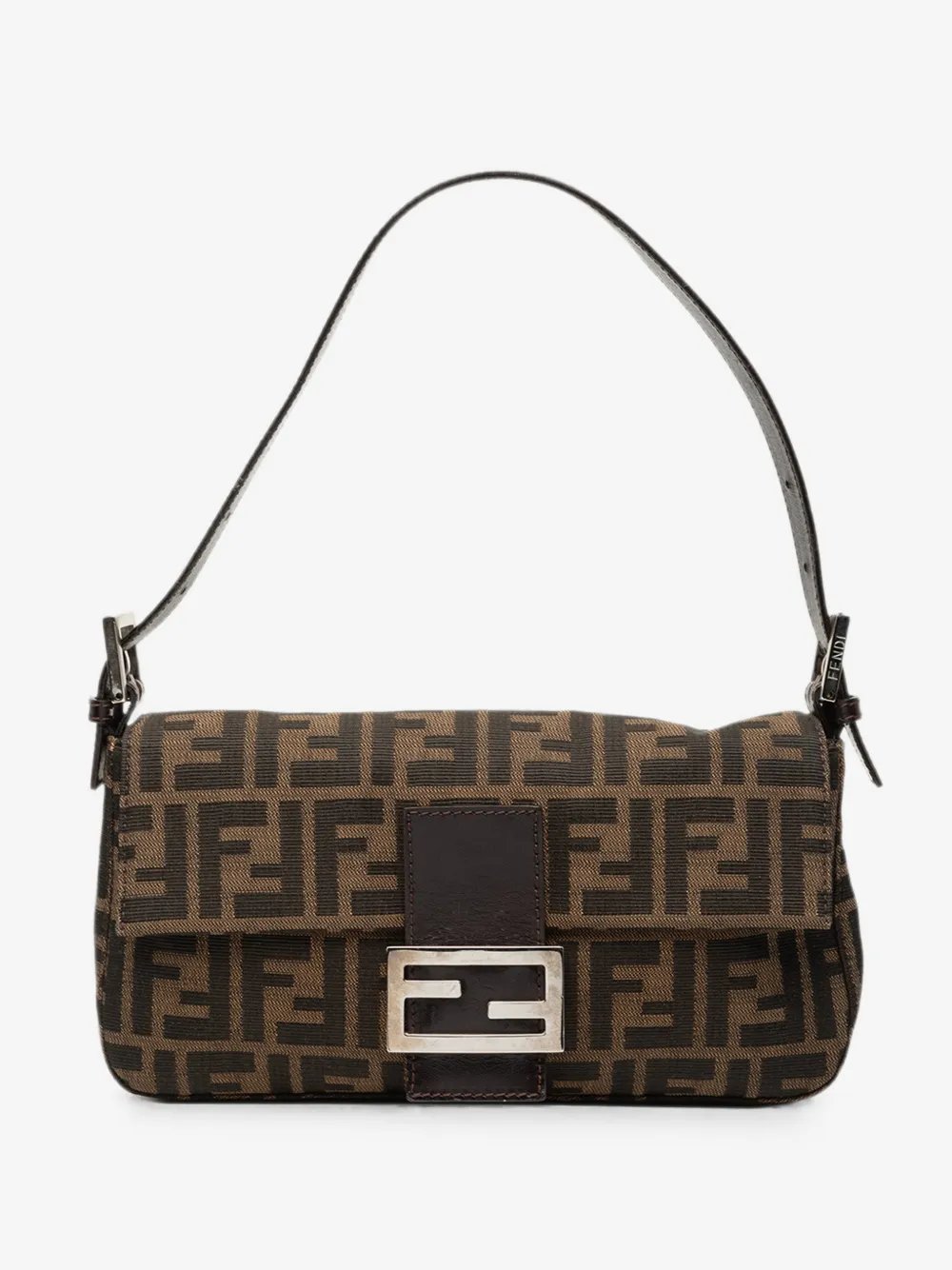 20th Century Zucca Canvas Baguette shoulder bag