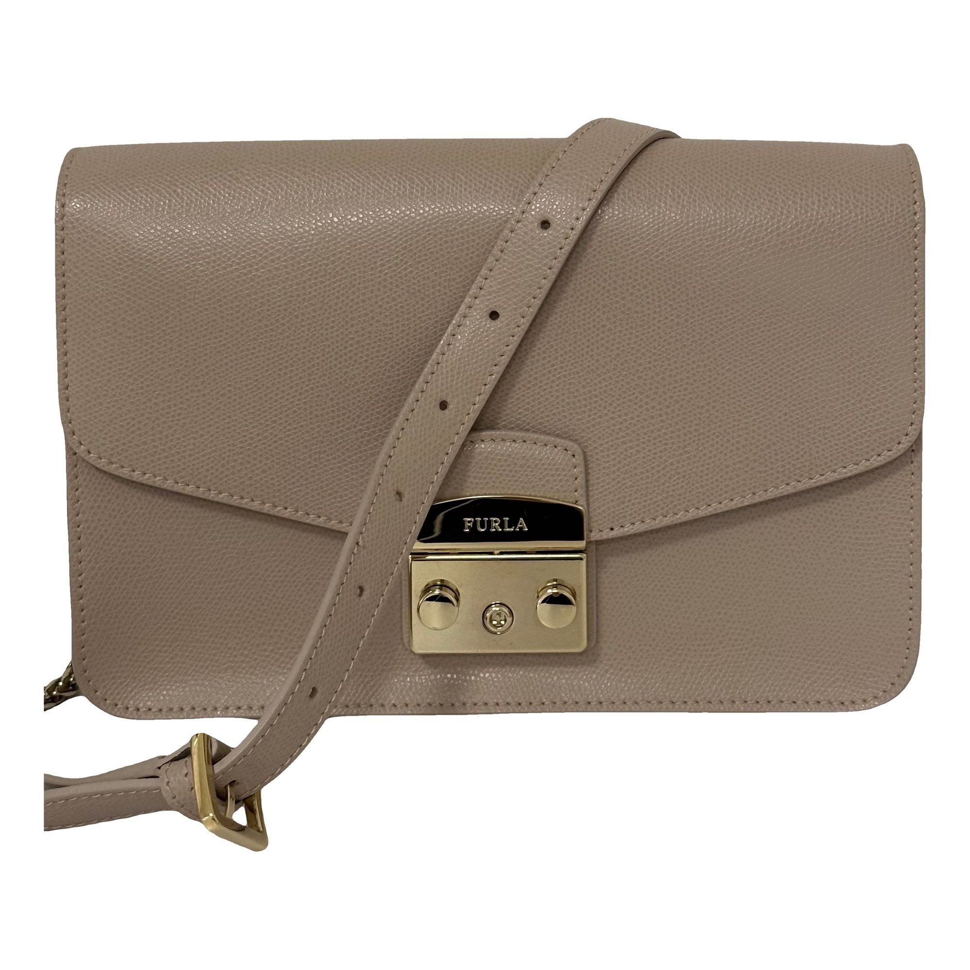 Metropolis leather crossbody bag