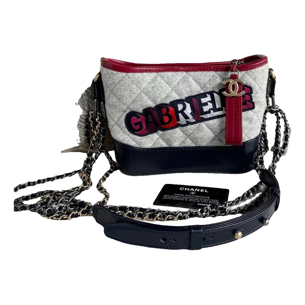 Gabrielle tweed mini bag