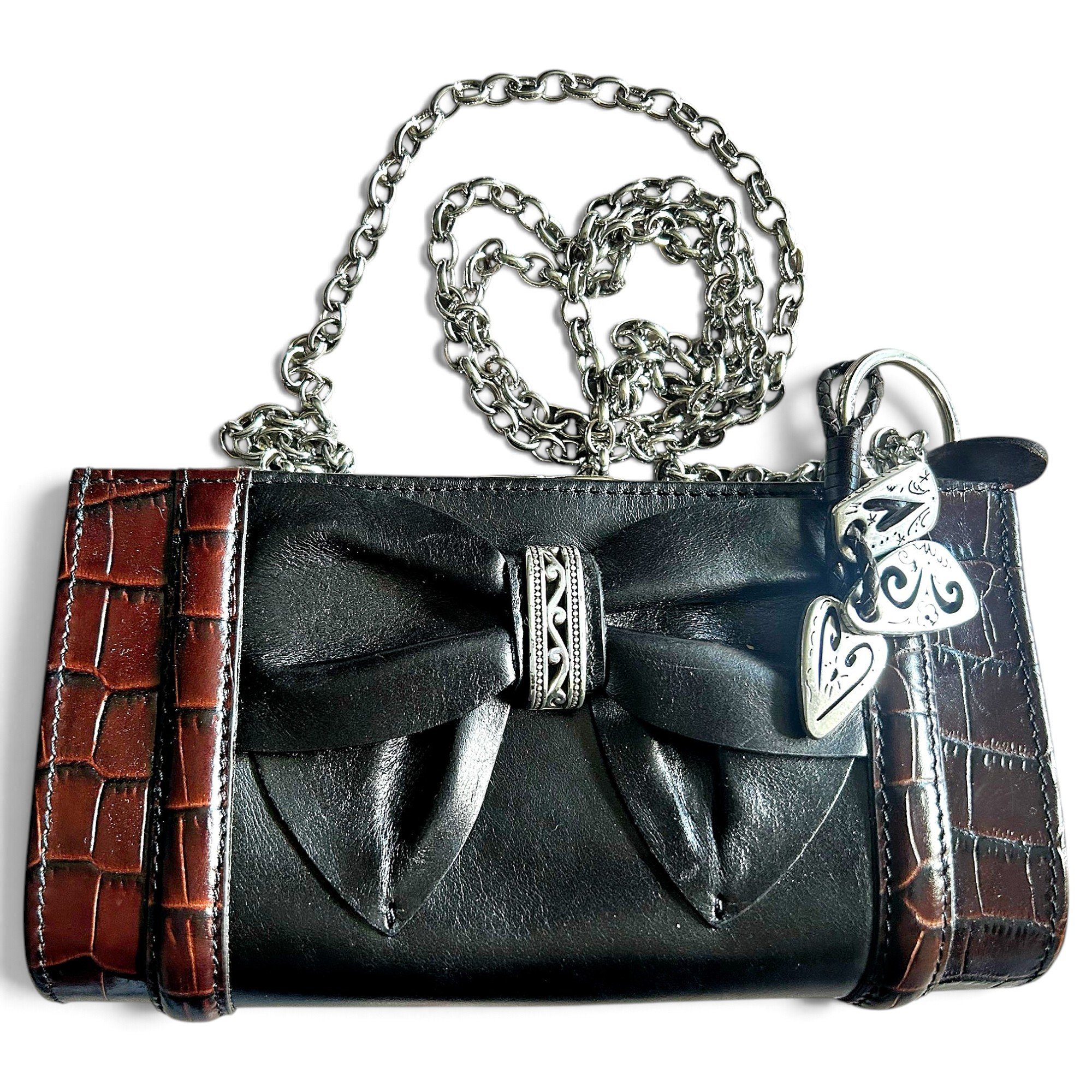 Leather crossbody bag