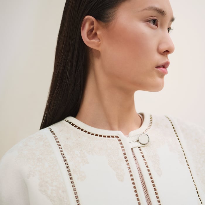 Blanc Naturel Cashmere Jacket