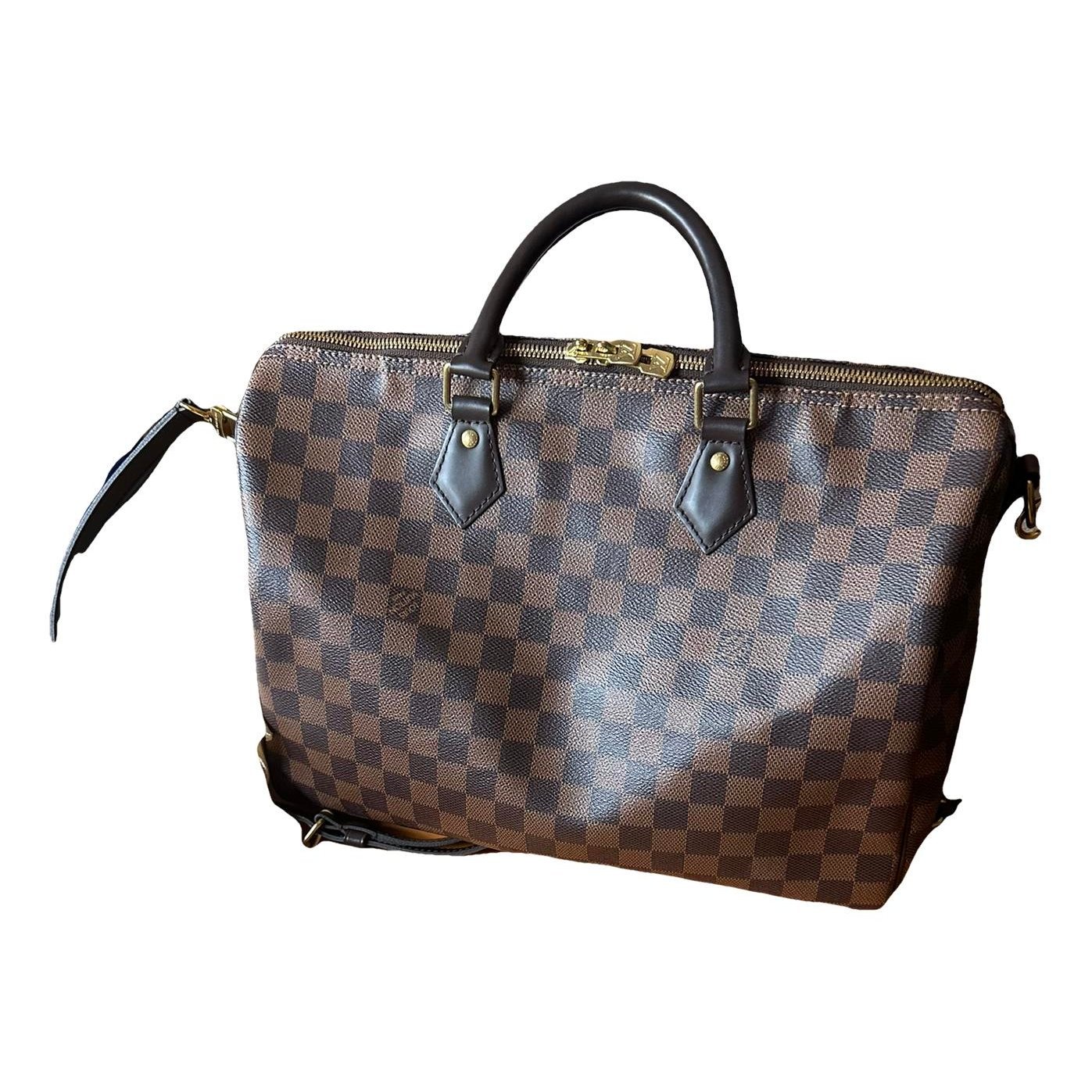 Speedy leather handbag
