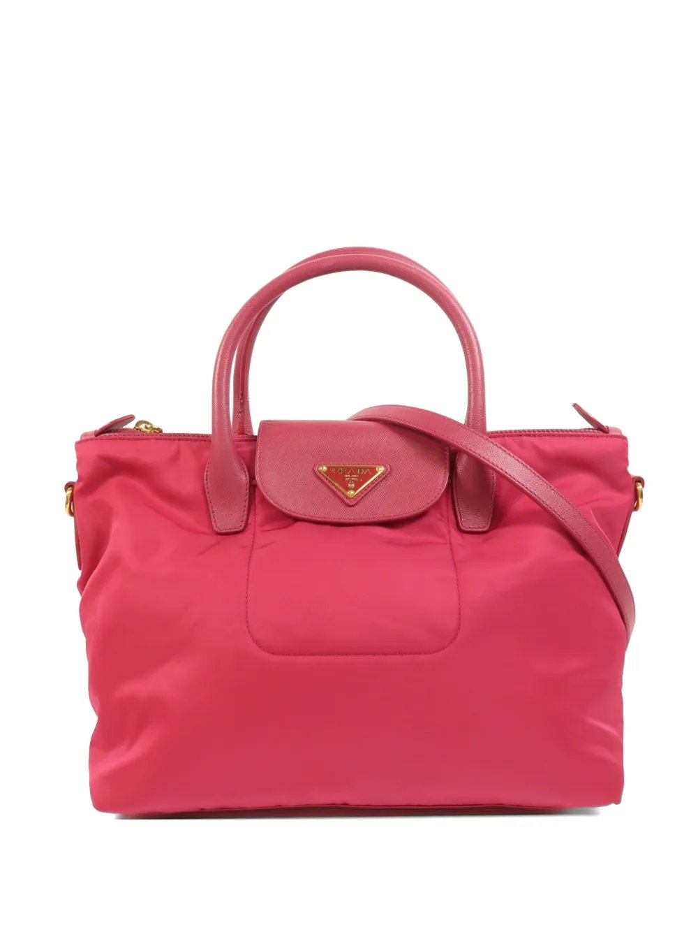 Tessuto Saffiano shoulder bag