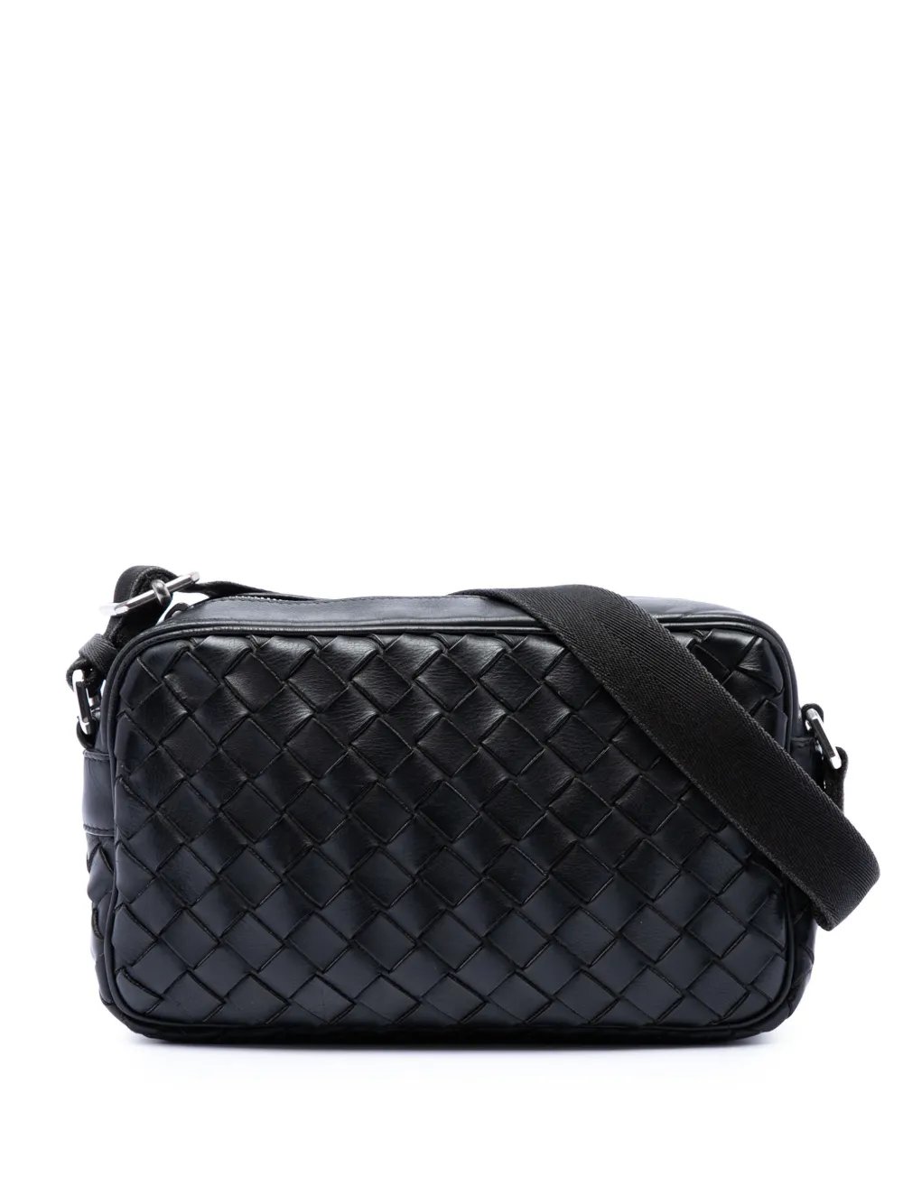2012-2026 Small Nappa Intrecciato Camera Bag crossbody bag