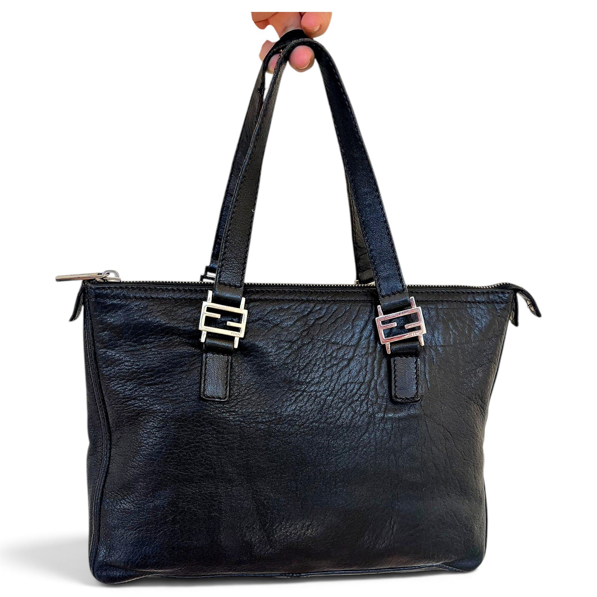 Leather handbag