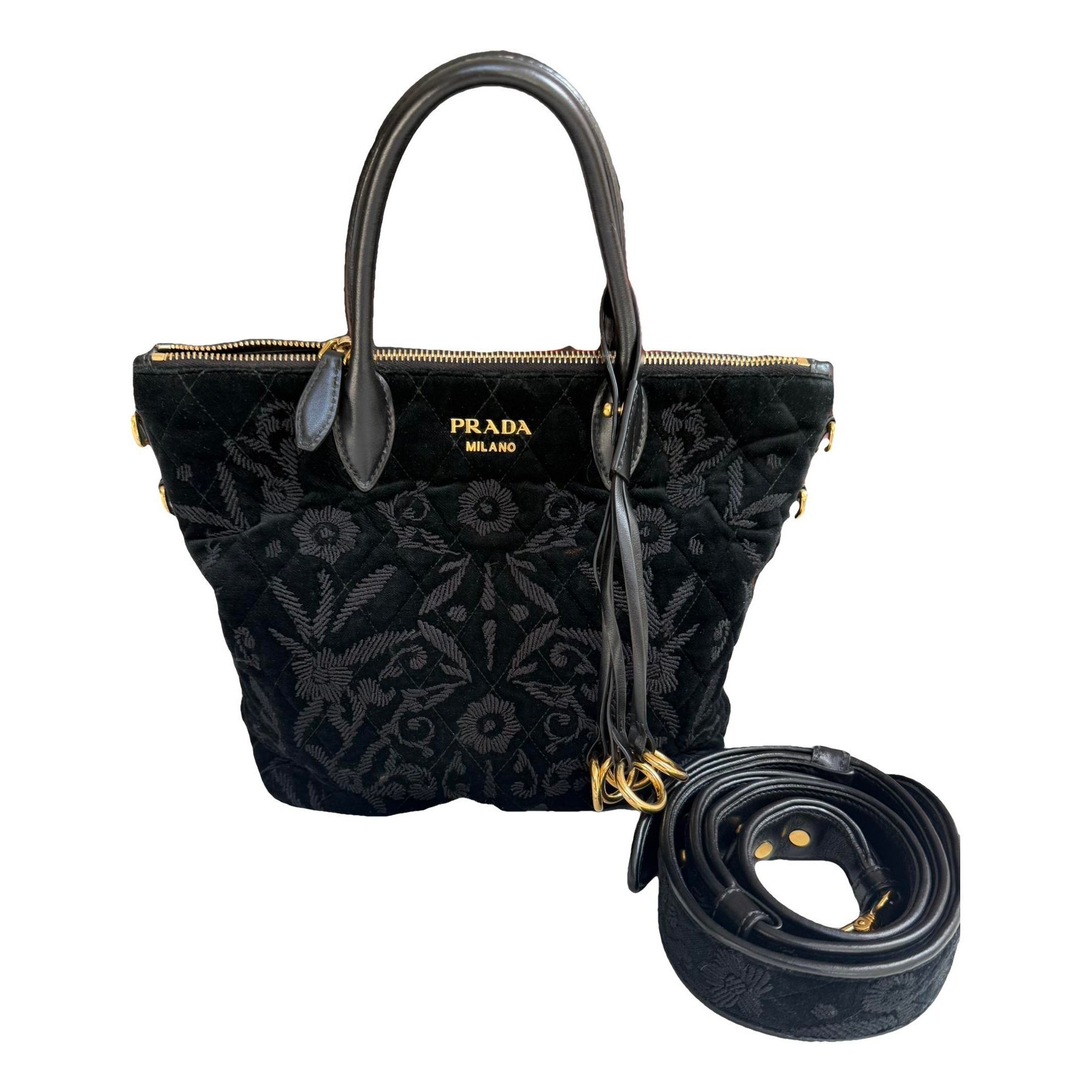 Velvet tote