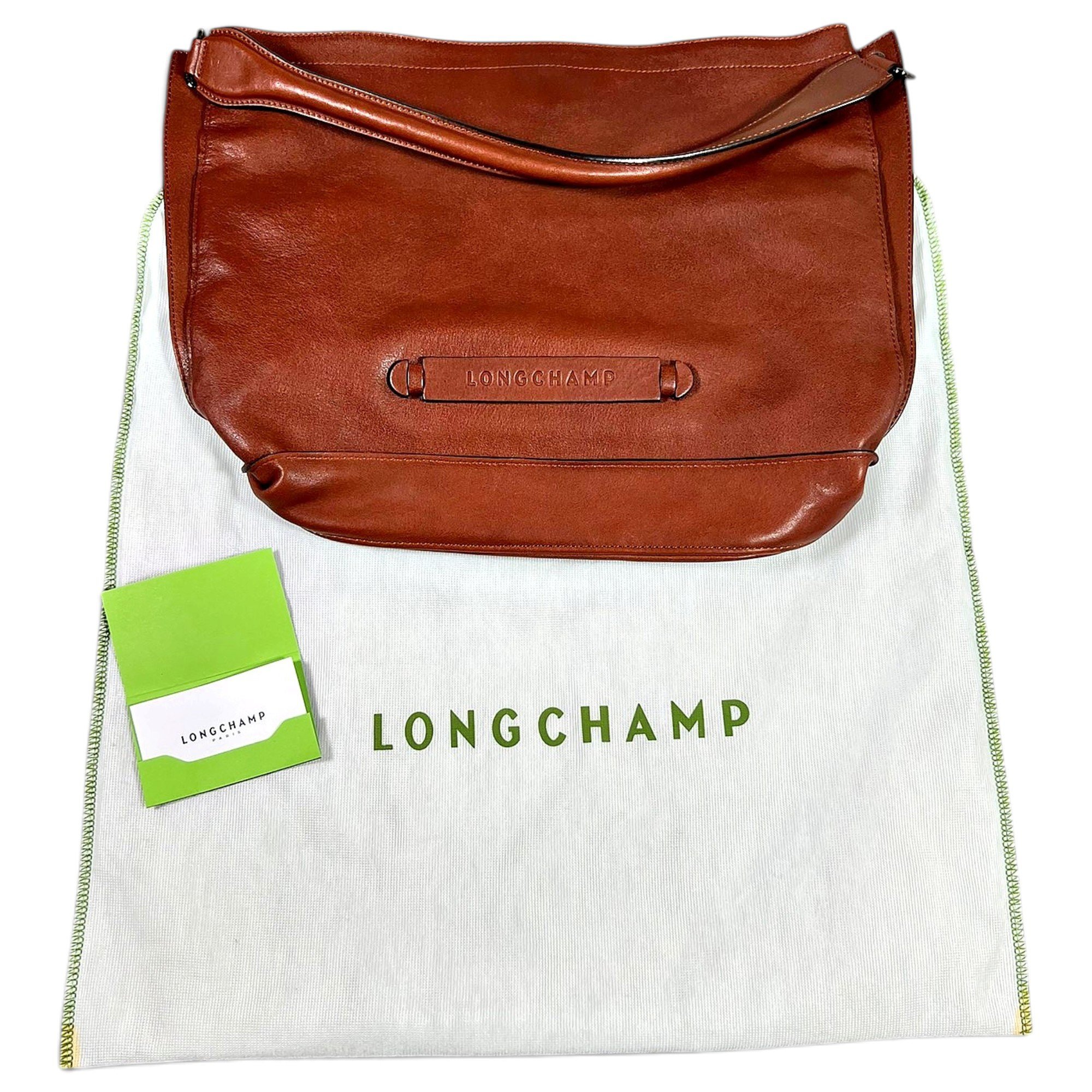 3D leather handbag