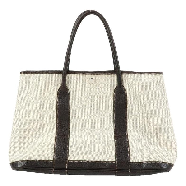 Leather tote