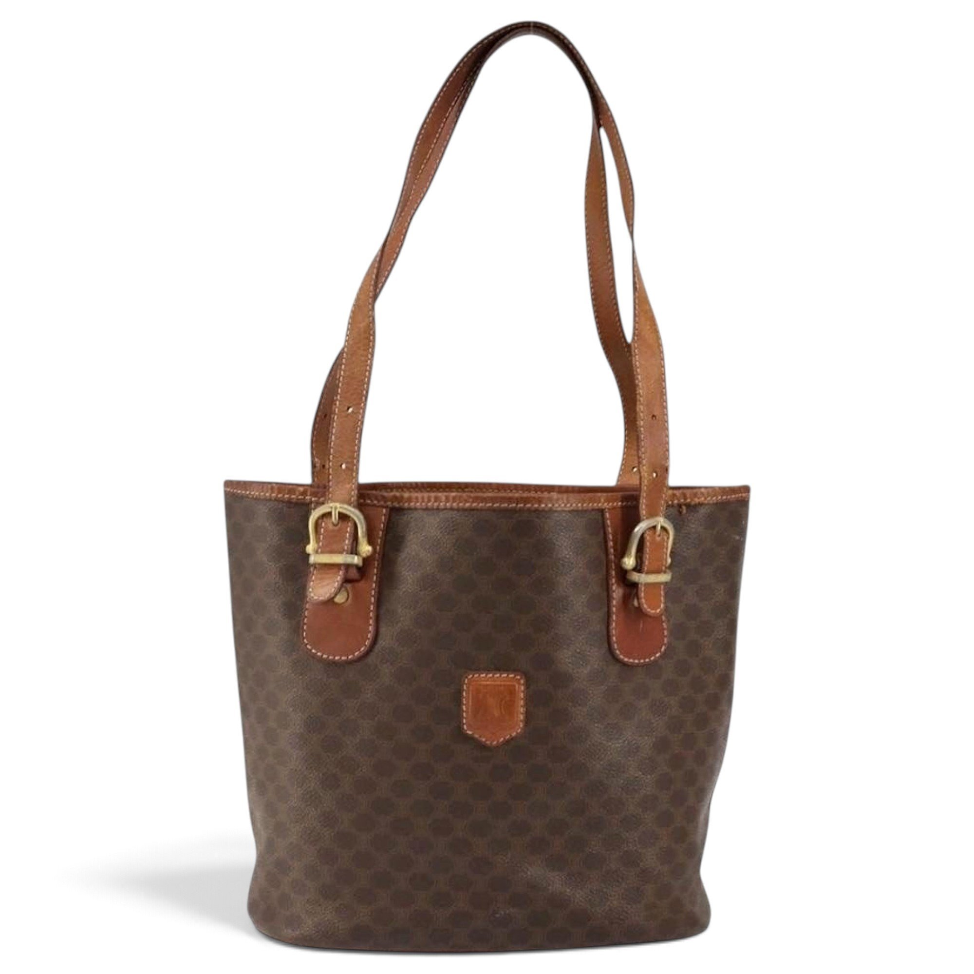 Leather tote