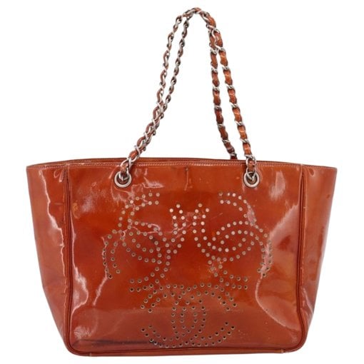 Chanel Patent leather tote