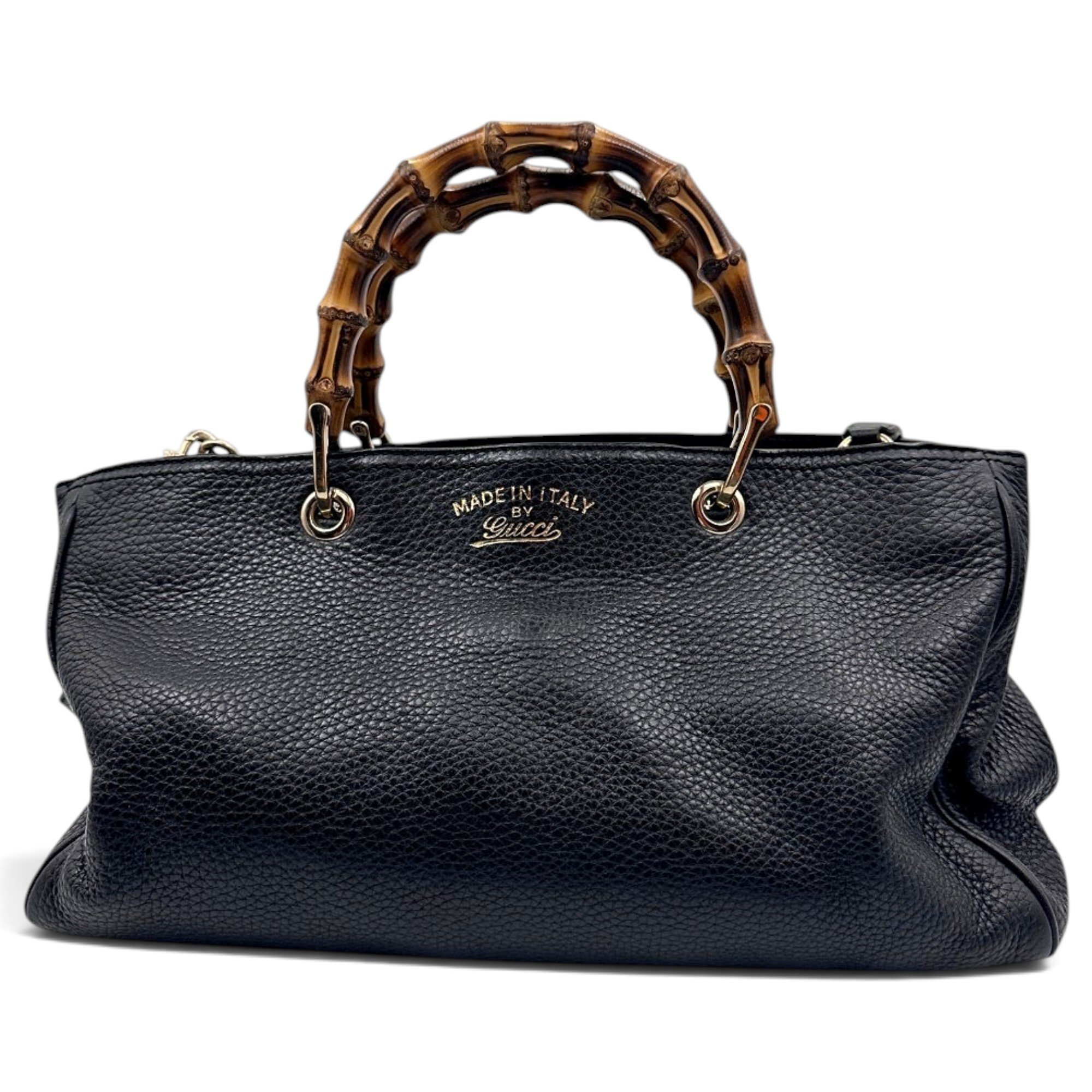 Bamboo Daily leather tote
