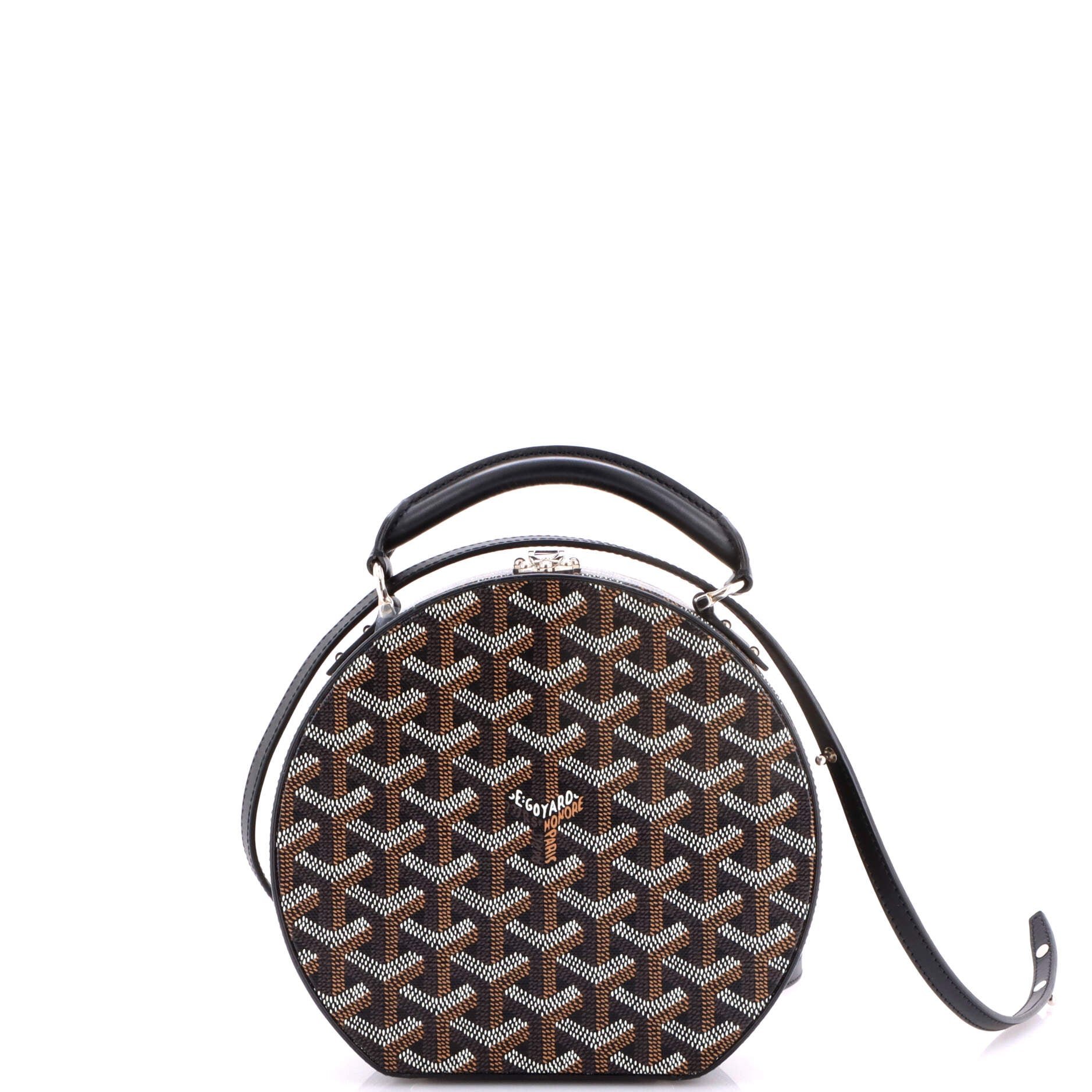 Goyard Alto Hatbox Bag Coated Canvas