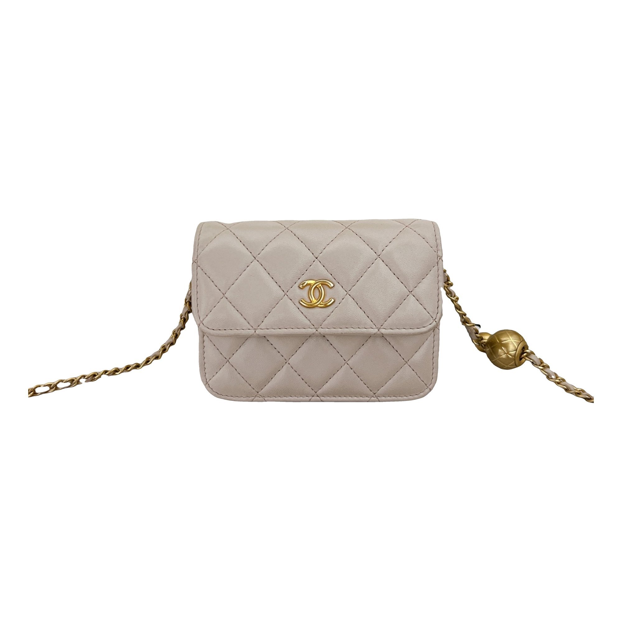 Wallet On Chain Timeless/Classique leather crossbody bag