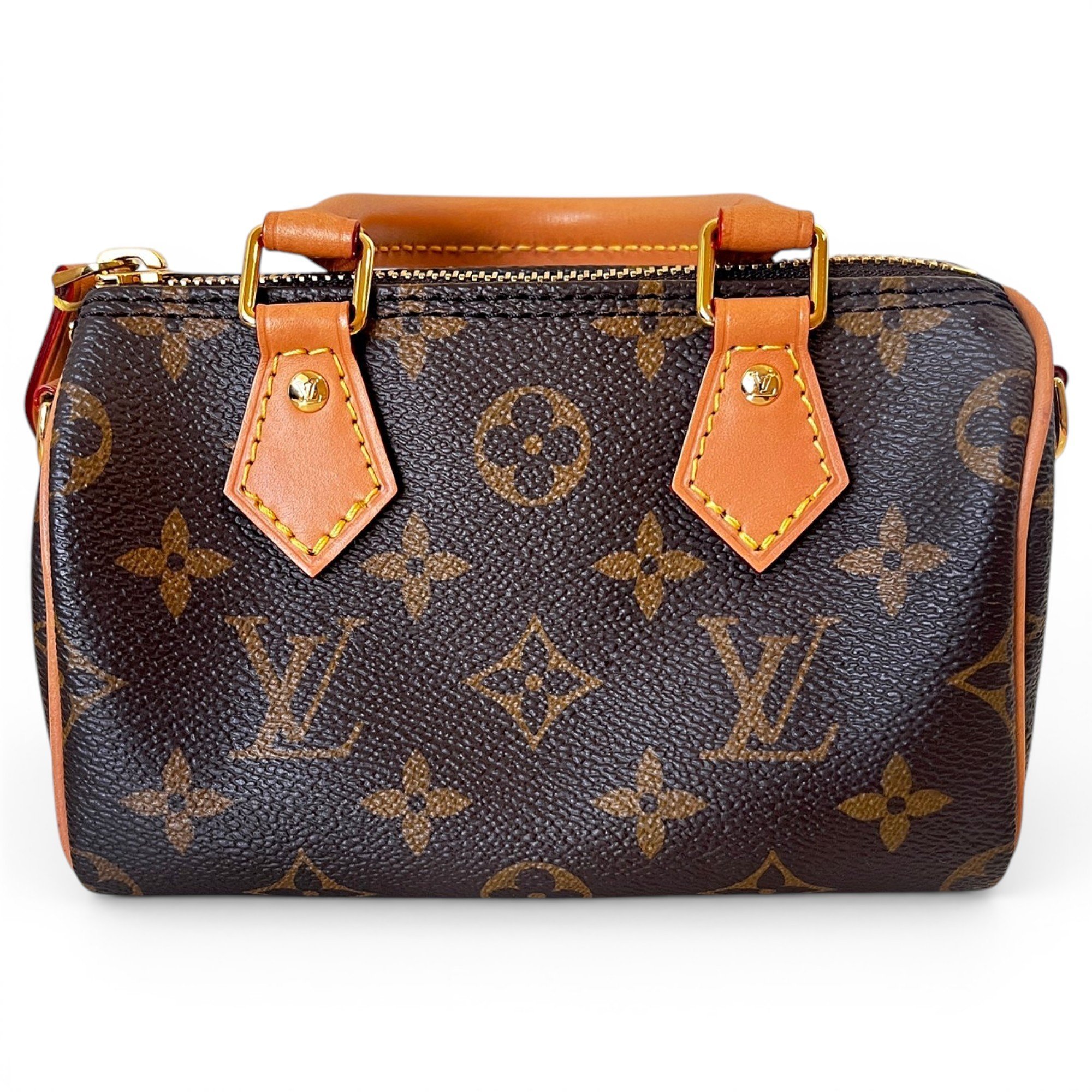 Nano Speedy / Mini HL leather mini bag