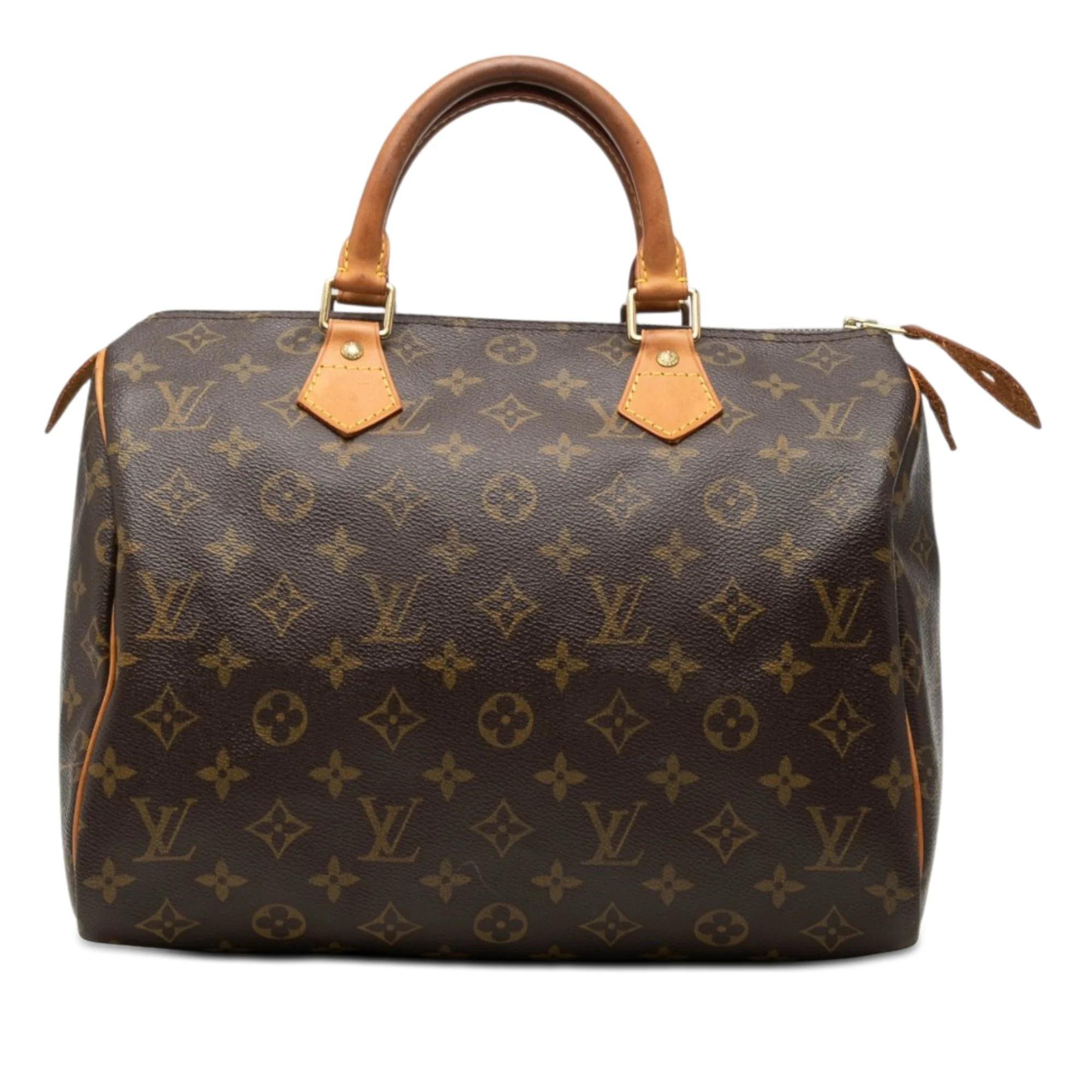 Speedy leather bag