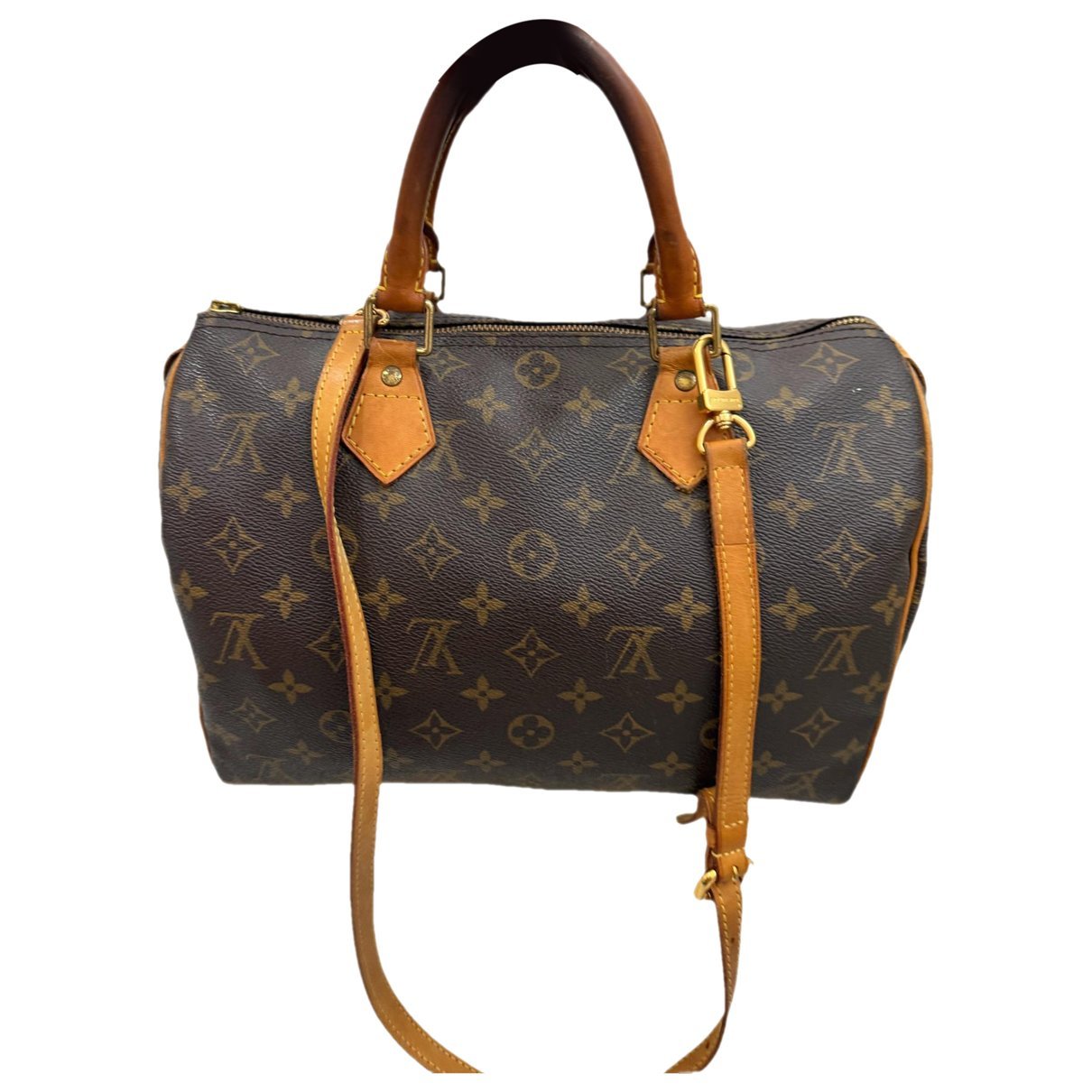 Speedy Bandoulière leather handbag