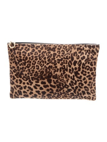 Salvatore Ferragamo Ponyhair Clutch