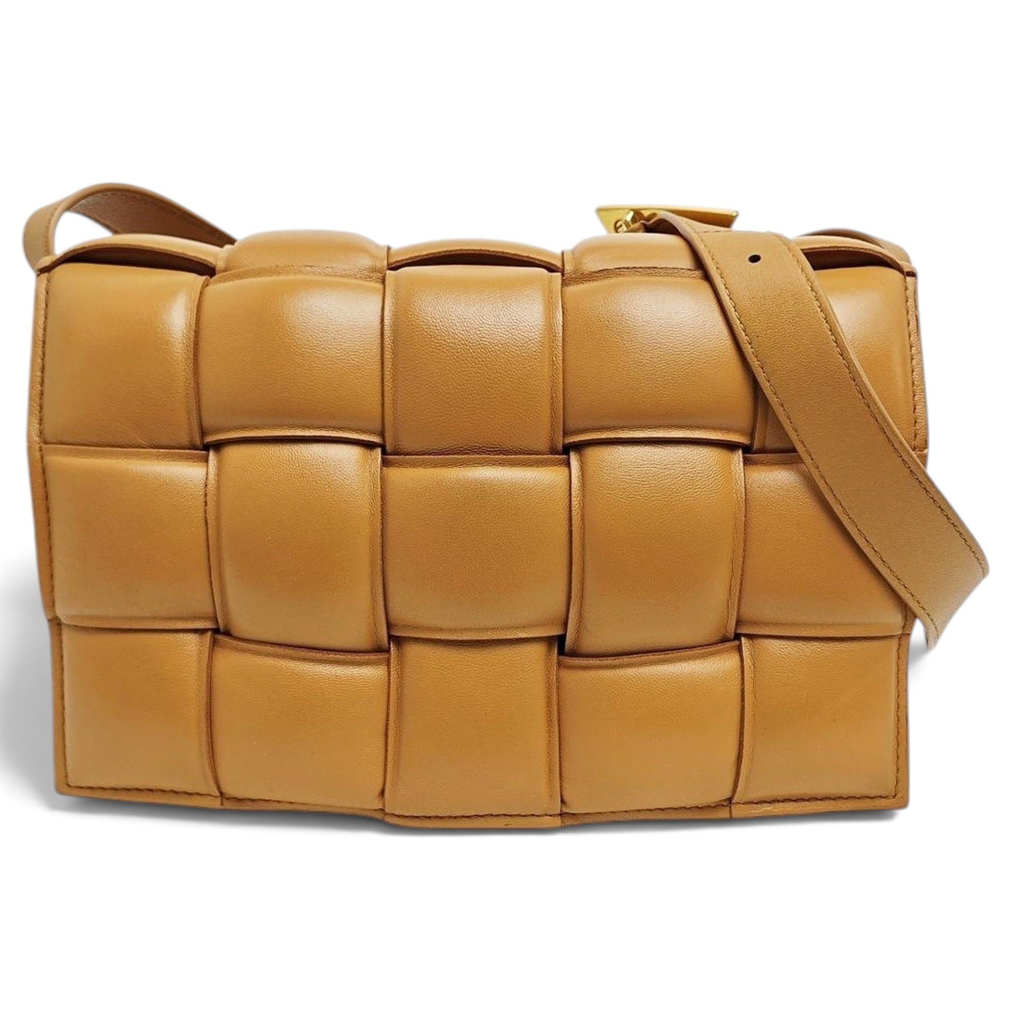 Brick Cassette leather handbag
